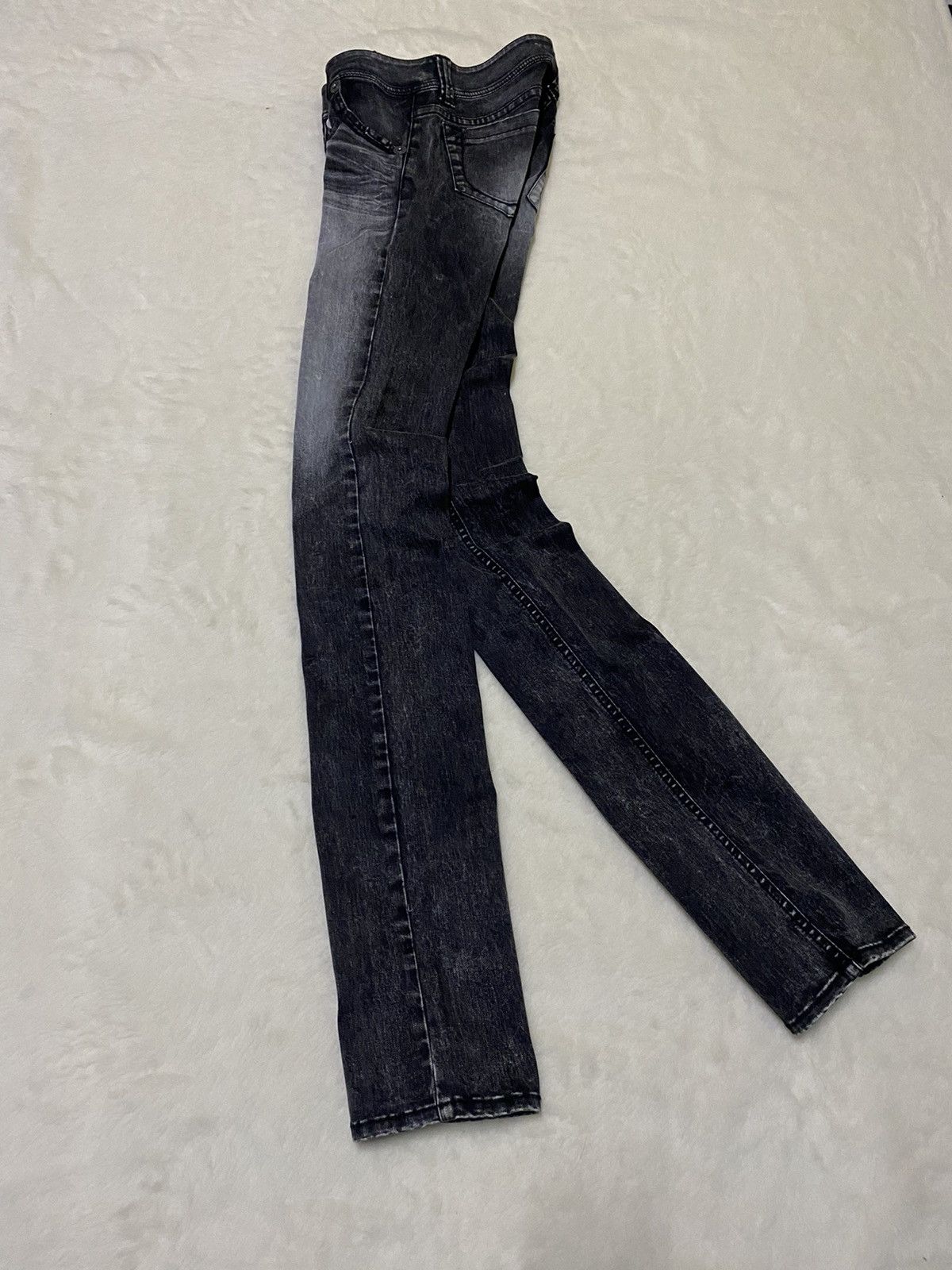 Burberry London blue label women's black denim - Main Image
