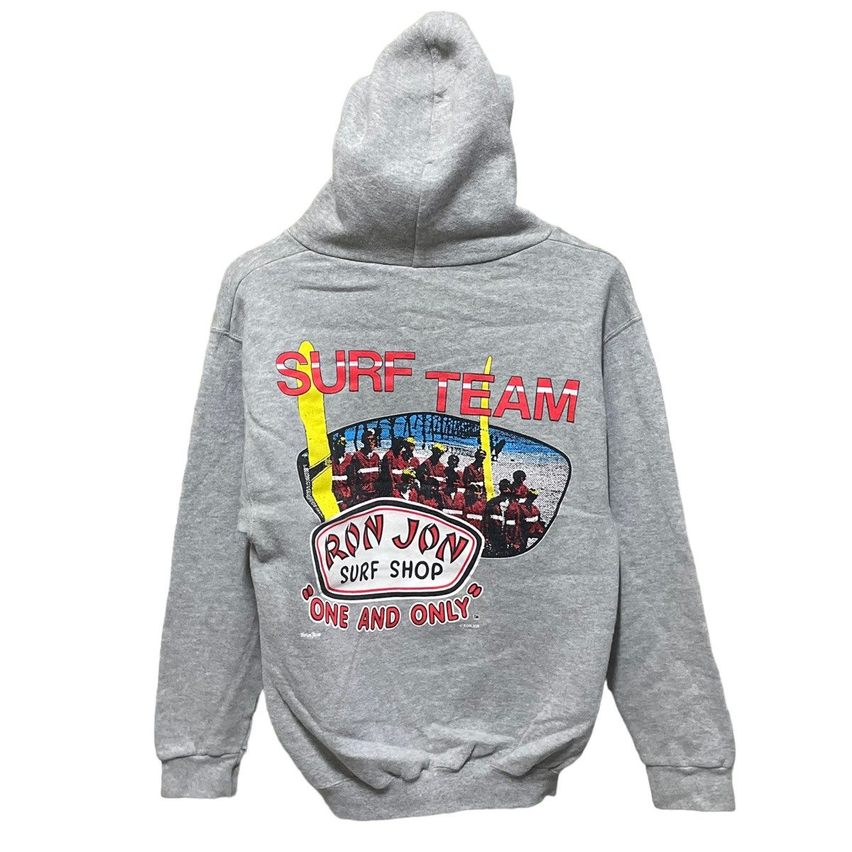 Ron Jon Surf Shop × Vintage 💥 90s RON JON SURF ZIPPER SWEATER HOODIE Size US M / EU 48-50 / 2 - 4 Thumbnail