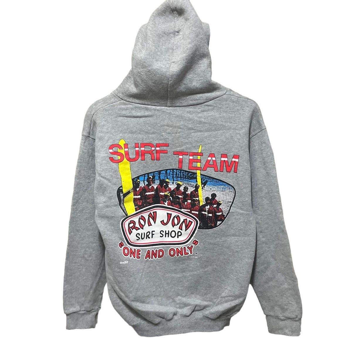 トップス 90s RON JON Full Zip Hoodie Ron Jon Surf Shop Mens Full Zip Sweatshirt Small Dark Navy