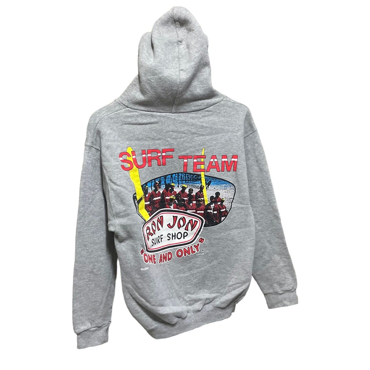 Ron Jon Surf Shop × Vintage 💥 90s RON JON SURF ZIPPER SWEATER HOODIE Size US M / EU 48-50 / 2 - 6 Thumbnail