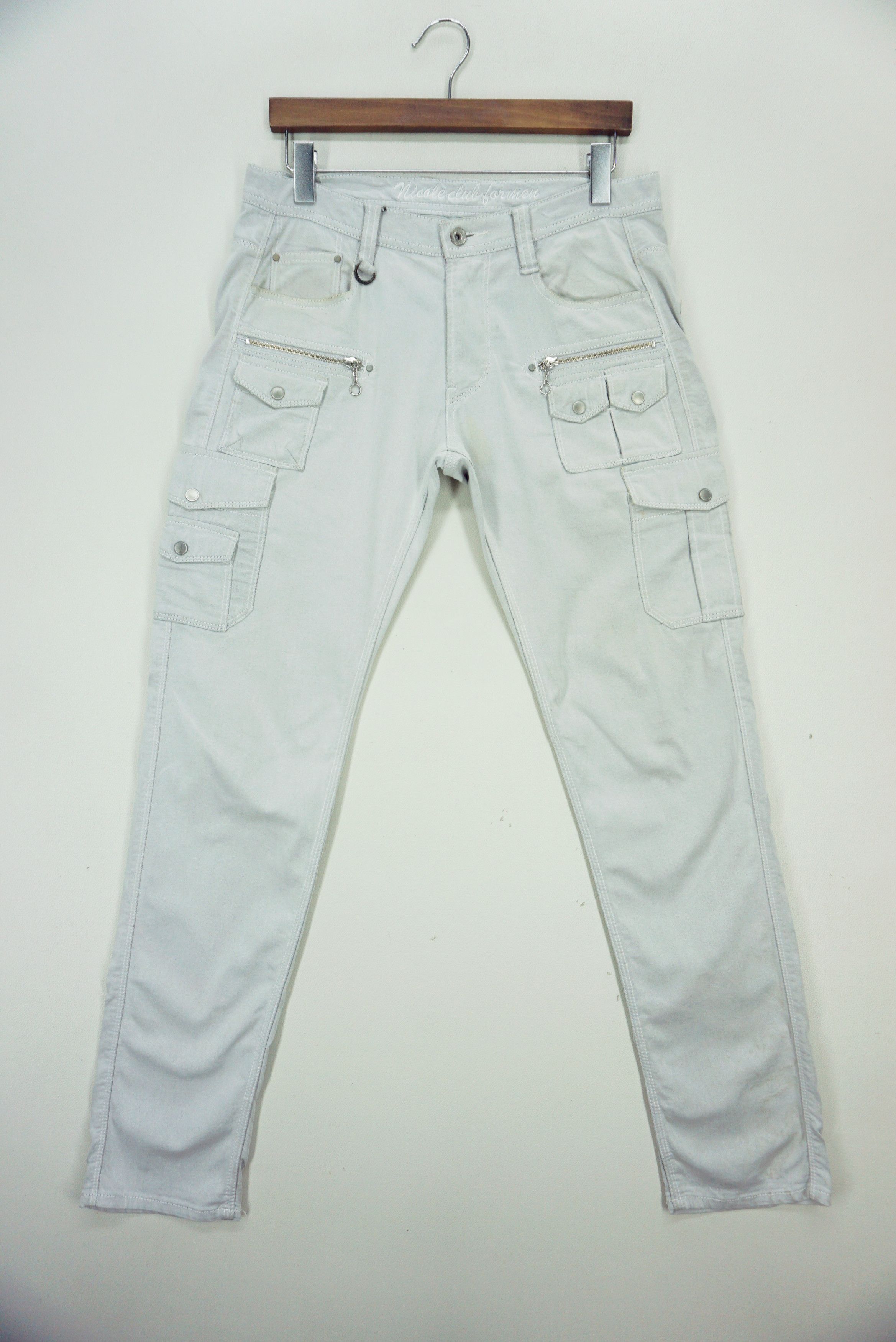 image of Rockers x Surplus Tactical Bootcut Nicole Multi Zipper Travis Scott Lil Uzi in Grey, Men's (Size 30