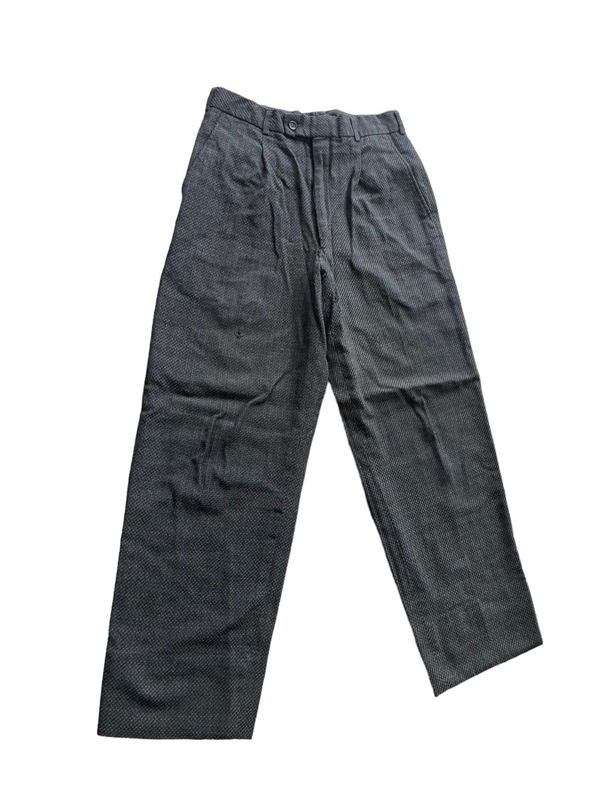 Comme des Garcons × Comme des Garcons Homme × Comme des Garcons Homme Plus 💥 AD1985 CDGH COTTON BAGGY PANT Size US 30 / EU 46 - 4 Thumbnail