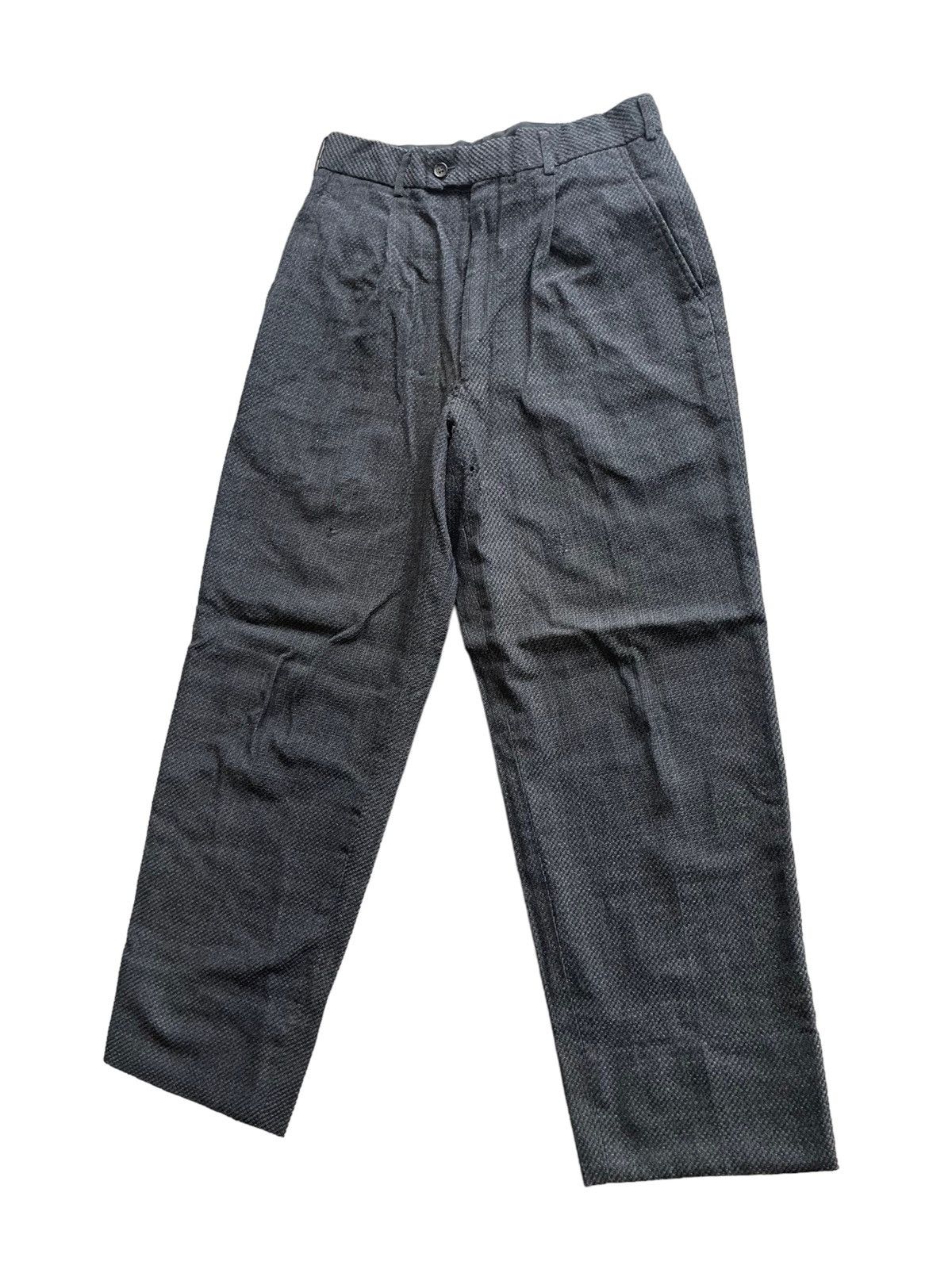 Comme des Garcons × Comme des Garcons Homme × Comme des Garcons Homme Plus 💥 AD1985 CDGH COTTON BAGGY PANT Size US 30 / EU 46 - 2 Thumbnail