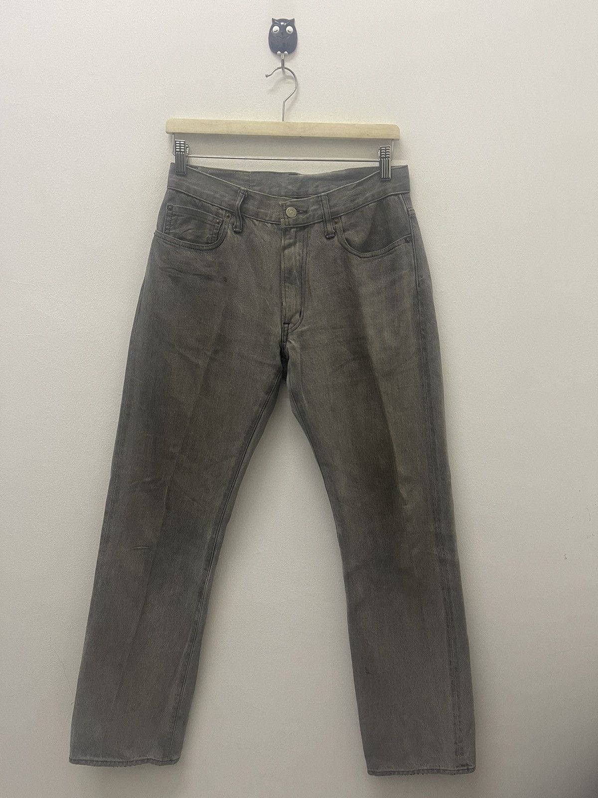 HOLLYWOOD RANCH MARKET Rare Vintage H R MARKET Red Selvedge Denim Jeans Size US 30 / EU 46 - 1 Thumbnail