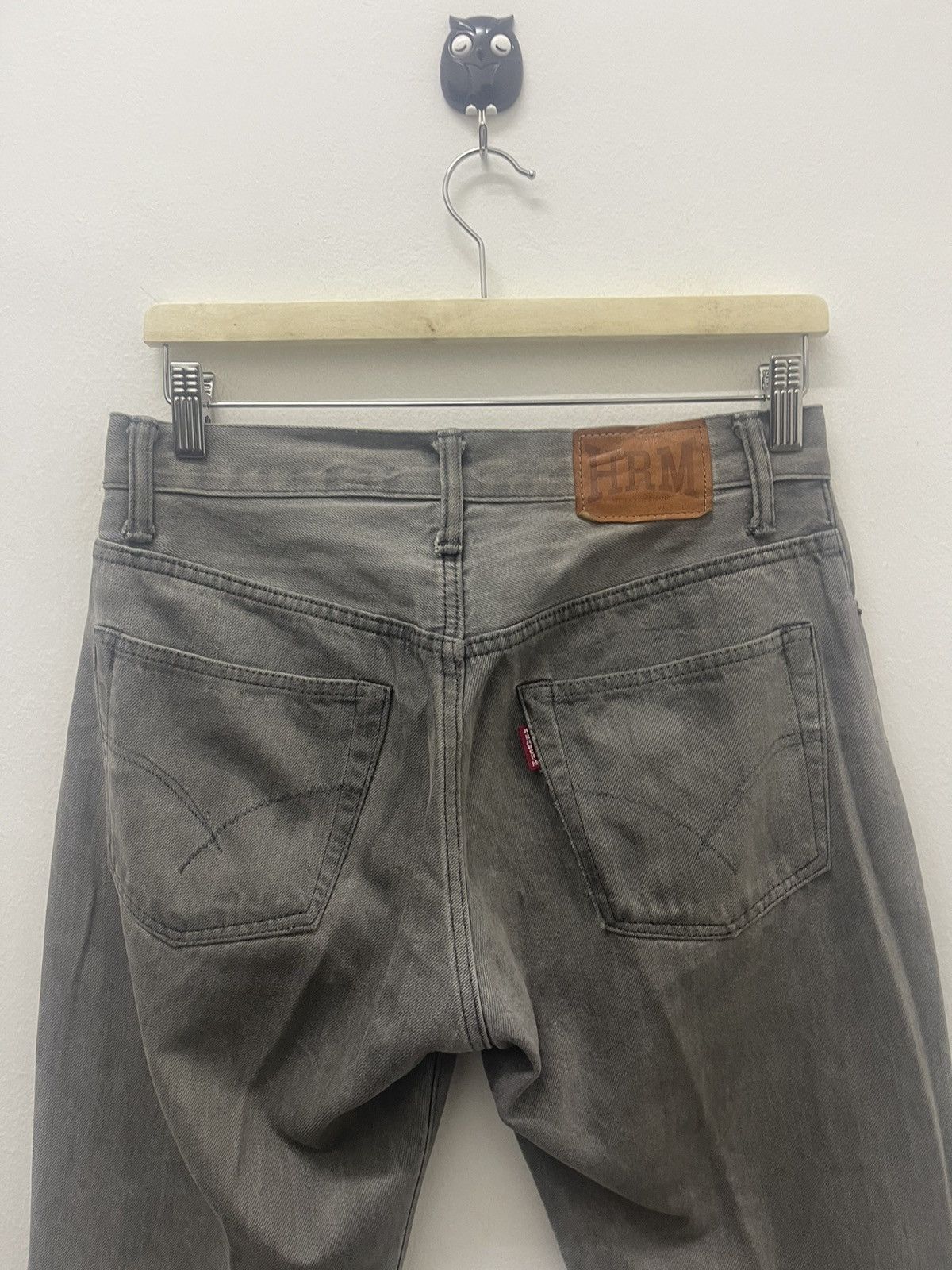 HOLLYWOOD RANCH MARKET Rare Vintage H R MARKET Red Selvedge Denim Jeans Size US 30 / EU 46 - 10 Thumbnail
