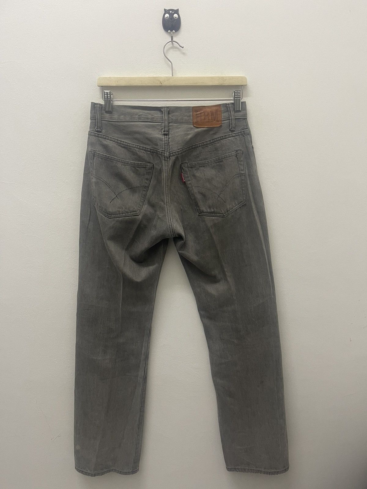 HOLLYWOOD RANCH MARKET Rare Vintage H R MARKET Red Selvedge Denim Jeans Size US 30 / EU 46 - 9 Thumbnail