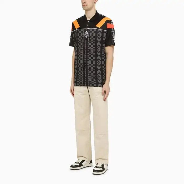 o1d2blof0523 Polo Shirts in Black