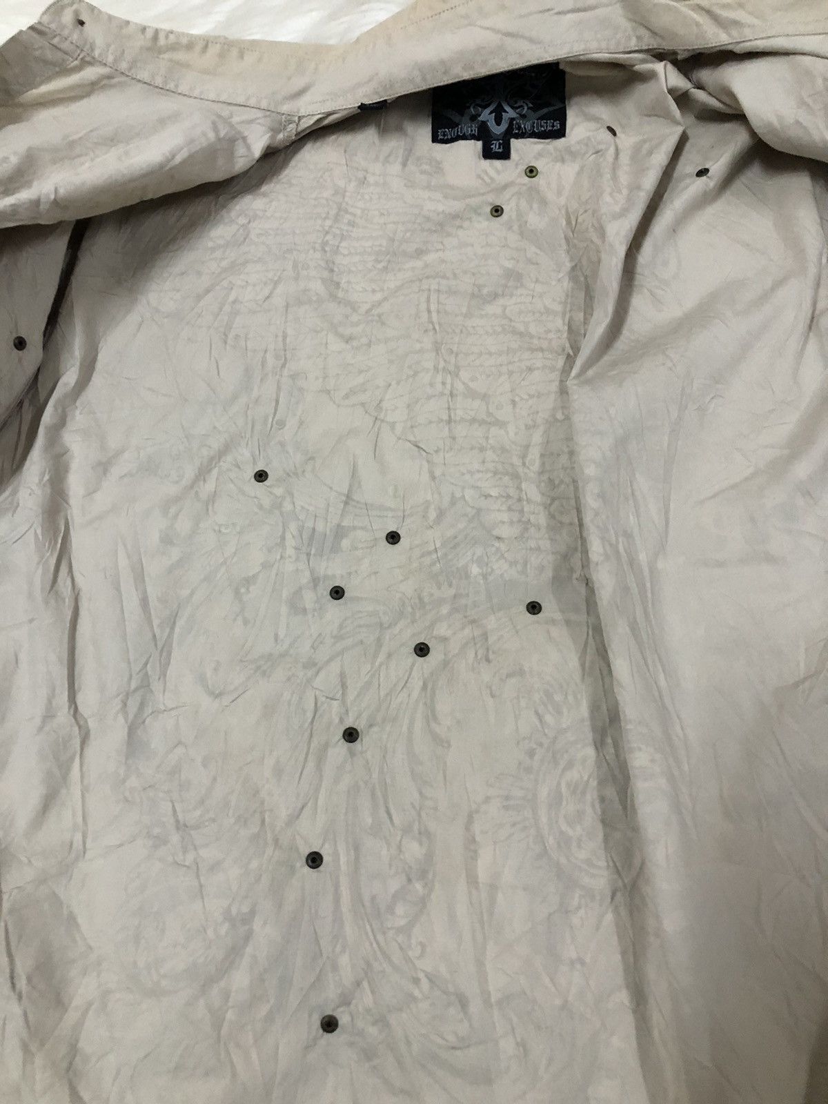 Japanese Brand ROAR button shirt ‘guard and shield’ x swarovski Size US L / EU 52-54 / 3 - 8 Thumbnail