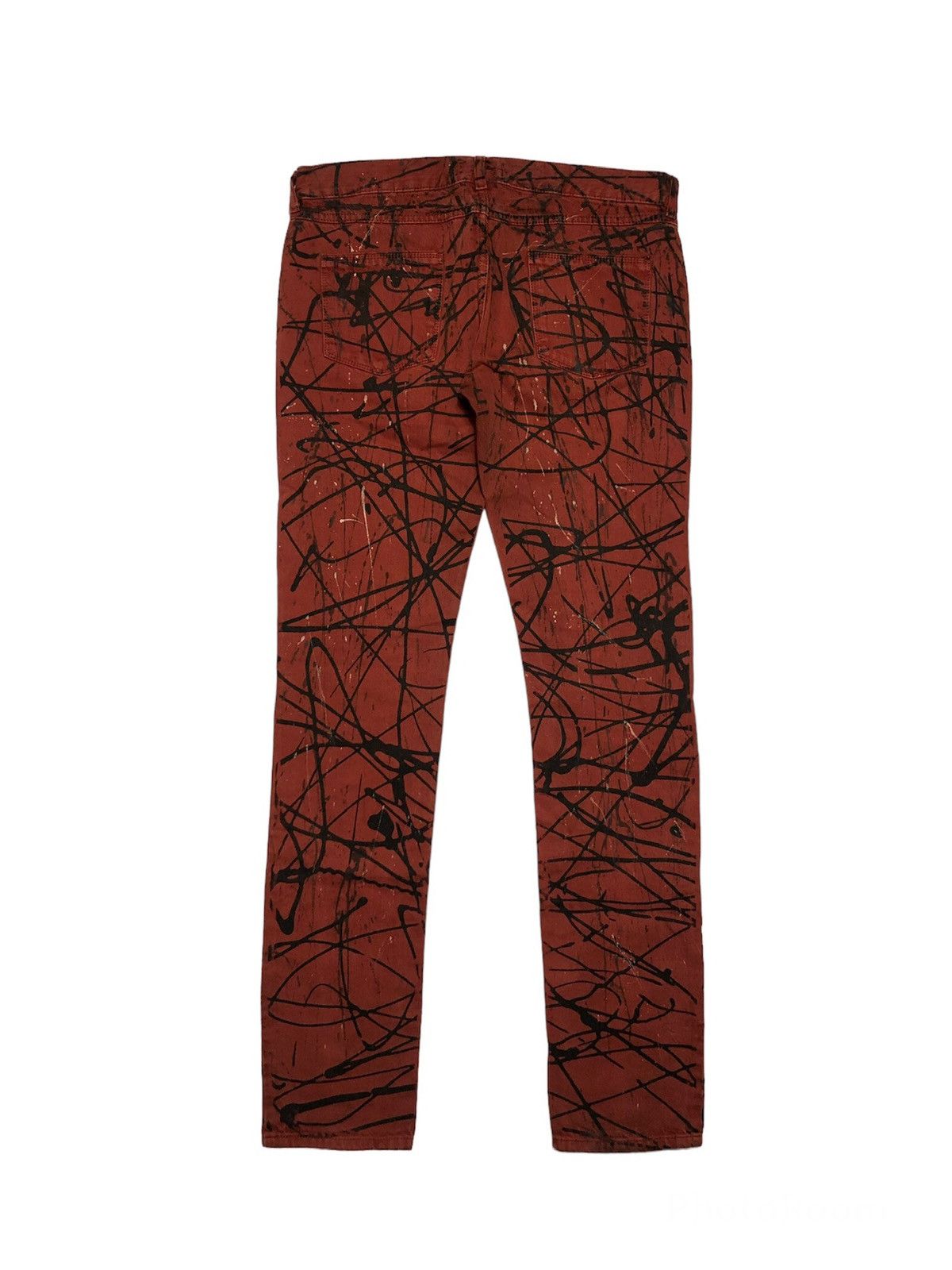 Diesel Black Gold Diesel black gold skinny paint splatter jeans Size 28" / US 6 / IT 42 - 2 Thumbnail