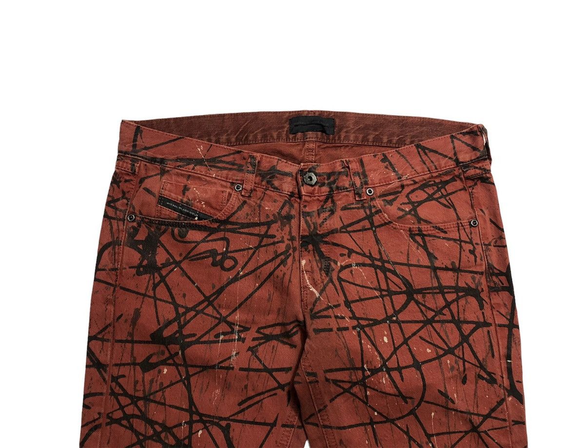 Diesel Black Gold Diesel black gold skinny paint splatter jeans Size 28" / US 6 / IT 42 - 4 Thumbnail