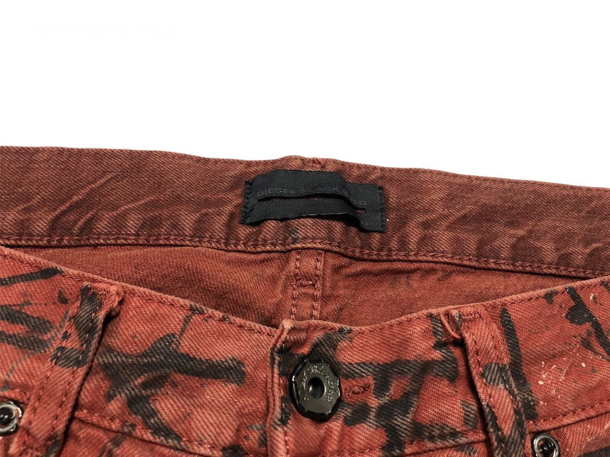 Diesel Black Gold Diesel black gold skinny paint splatter jeans Size 28" / US 6 / IT 42 - 3 Thumbnail