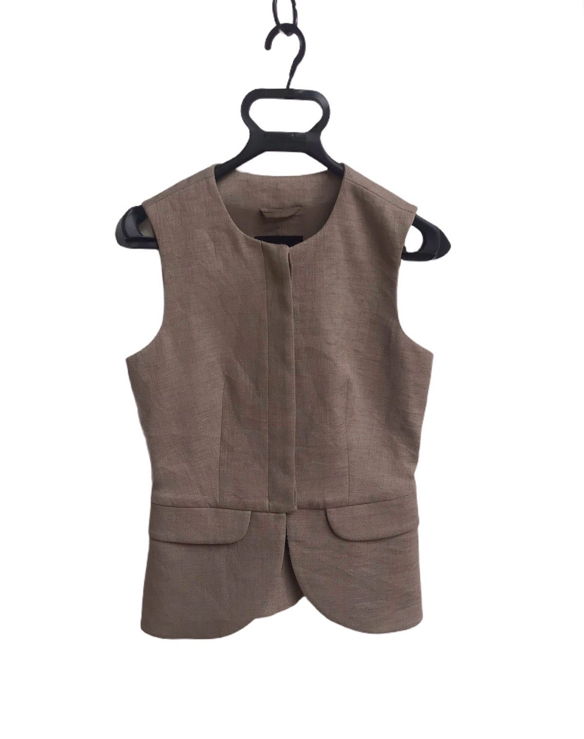 image of Armani x Emporio Armani Nice Vests in Light Brown, Men's (Size 2XS)
