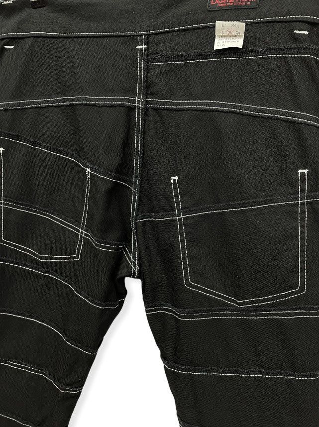 Il Bisonte BISON Black Hagi Panel Patchwork Inspired by Hysteric Size US 31 - 10 Thumbnail