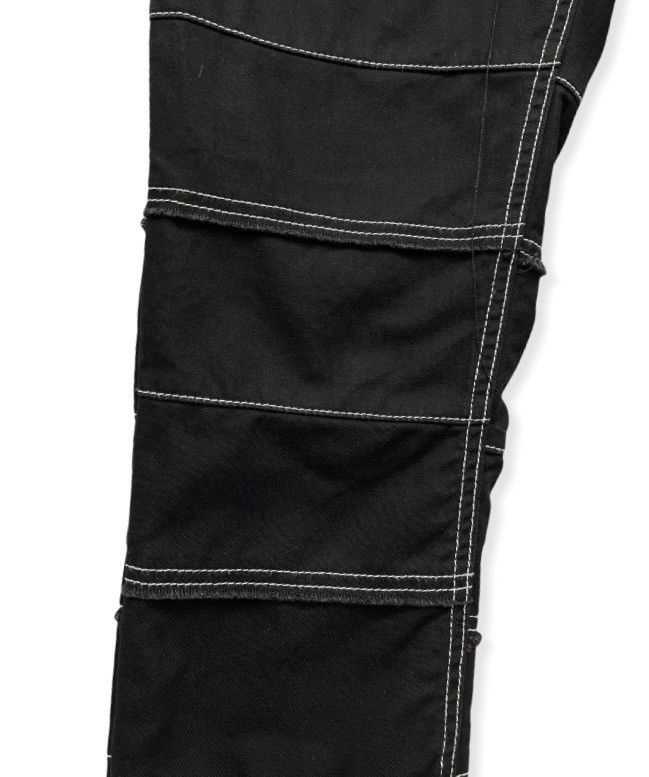 Il Bisonte BISON Black Hagi Panel Patchwork Inspired by Hysteric Size US 31 - 3 Thumbnail