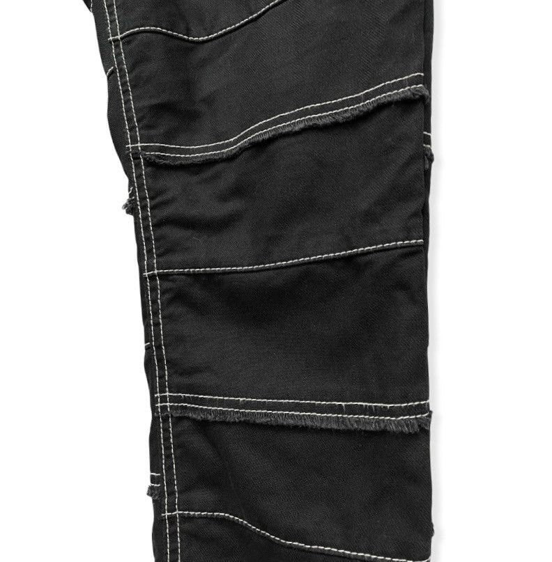 Il Bisonte BISON Black Hagi Panel Patchwork Inspired by Hysteric Size US 31 - 4 Thumbnail