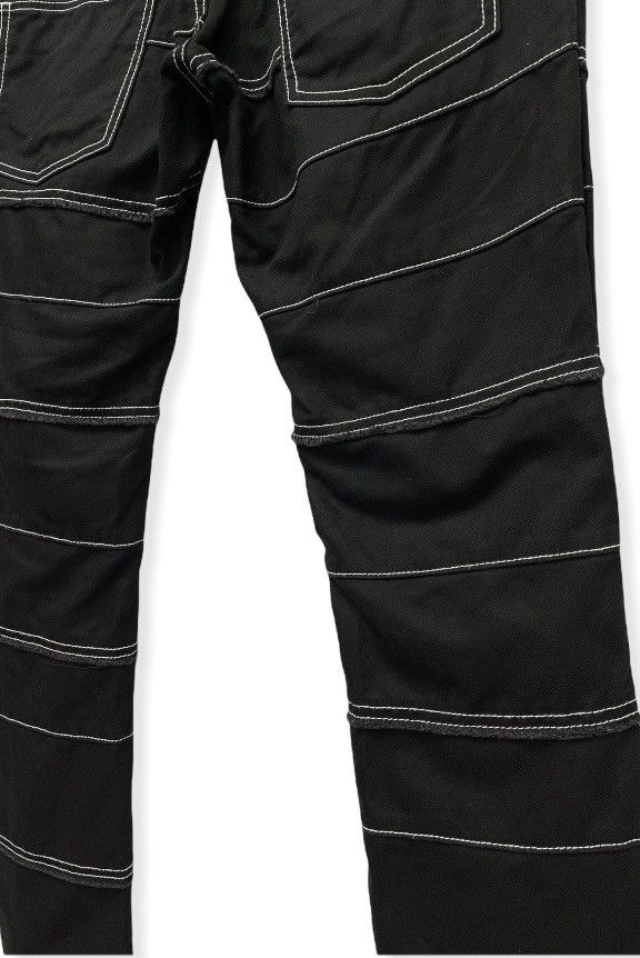Il Bisonte BISON Black Hagi Panel Patchwork Inspired by Hysteric Size US 31 - 7 Thumbnail
