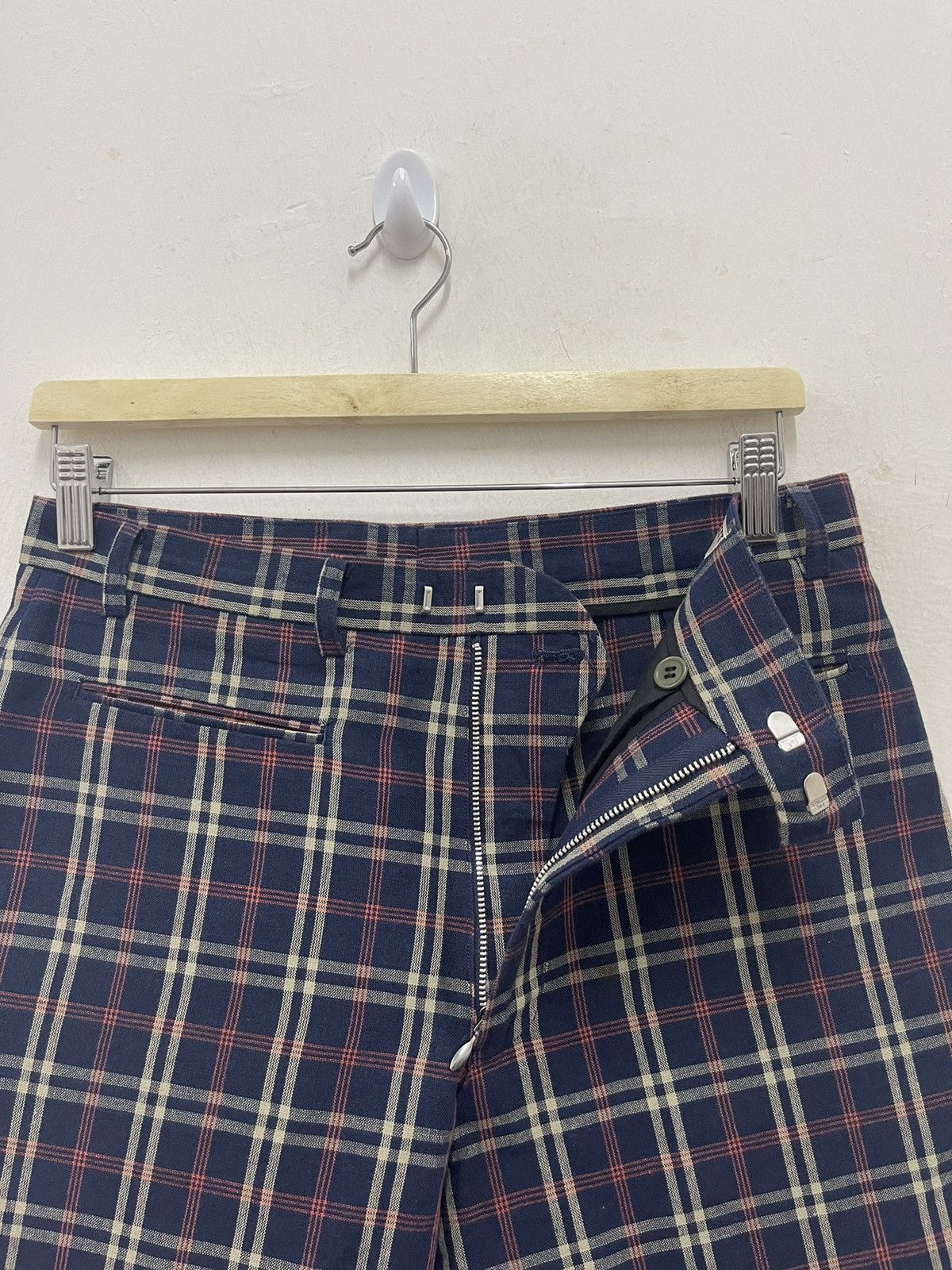 Katharine Hamnett London Rare Vintage KATHARINE HAMNETT LONDON Plaid Size US 30 / EU 46 - 5 Thumbnail