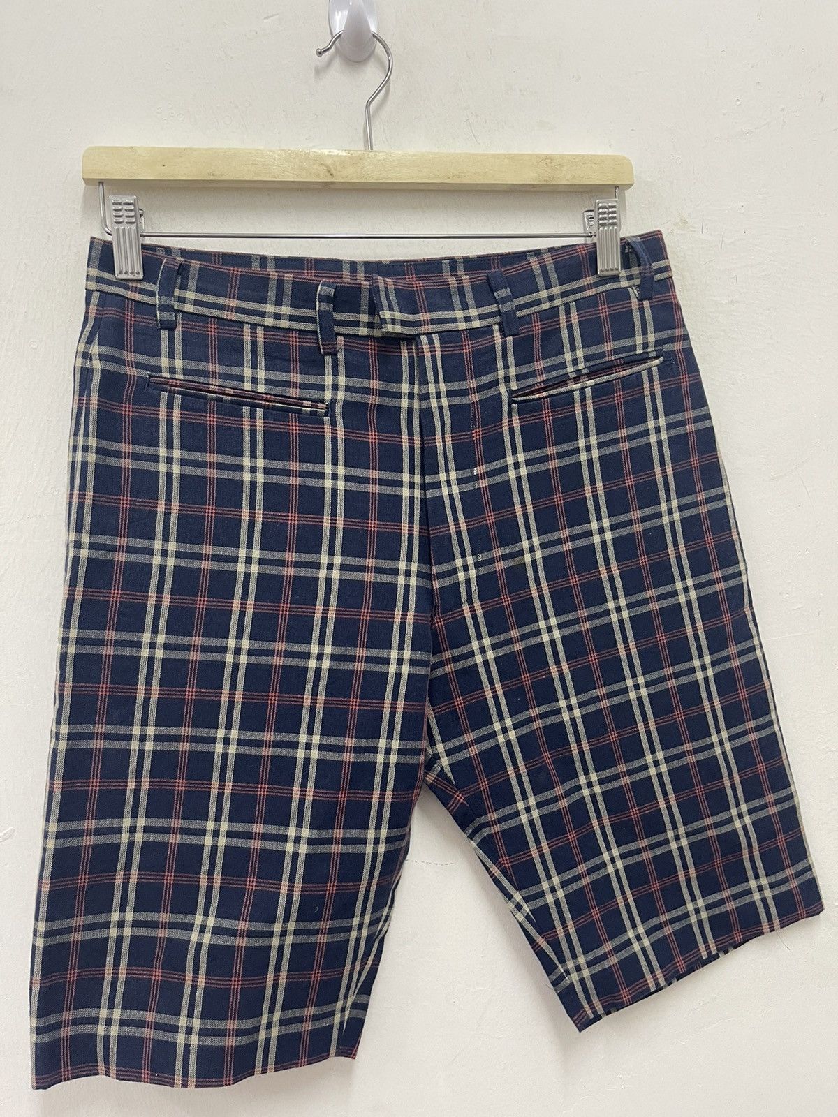 Katharine Hamnett London Rare Vintage KATHARINE HAMNETT LONDON Plaid Size US 30 / EU 46 - 3 Thumbnail