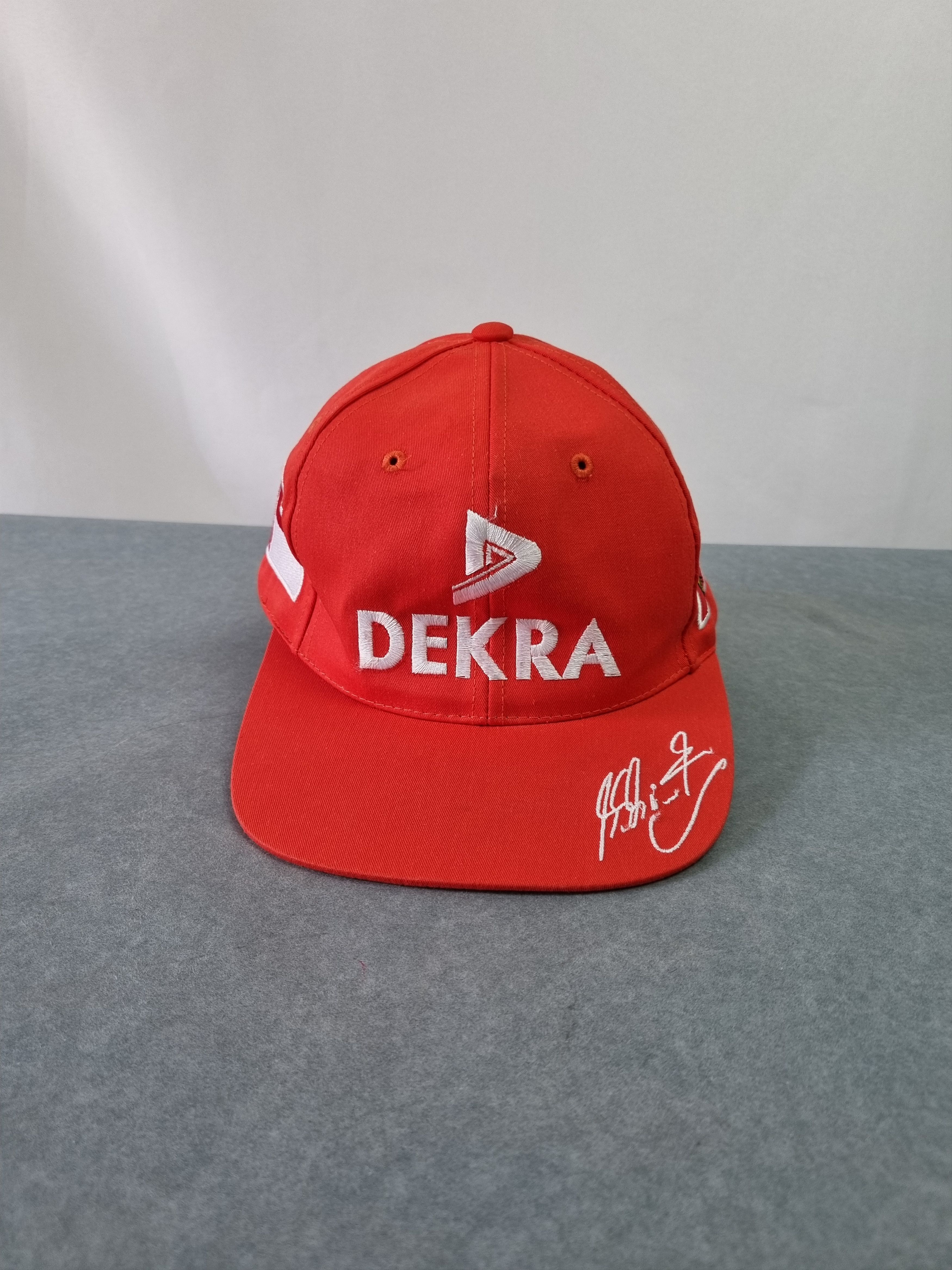 Ferrari × Marlboro F1 Vintage Ferrari Michael Schumacher Cap DEKRA Size ONE SIZE - 16 Thumbnail