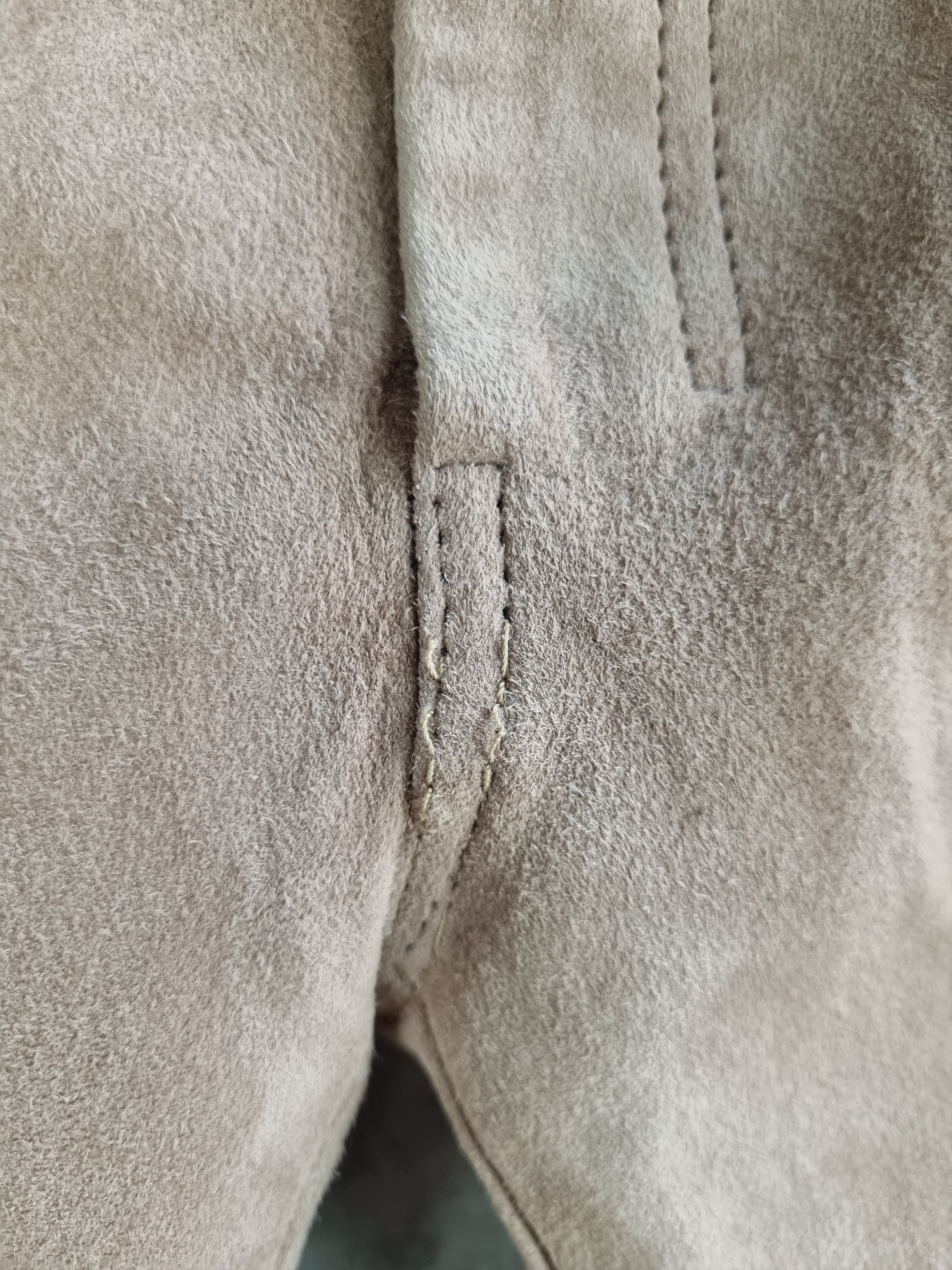 Genuine Leather × Yves Saint Laurent 90s Leather Yves Saint Laurent Pants YSL TOM FORD Era RARE! Size 27" / US 4 / IT 40 - 10 Thumbnail