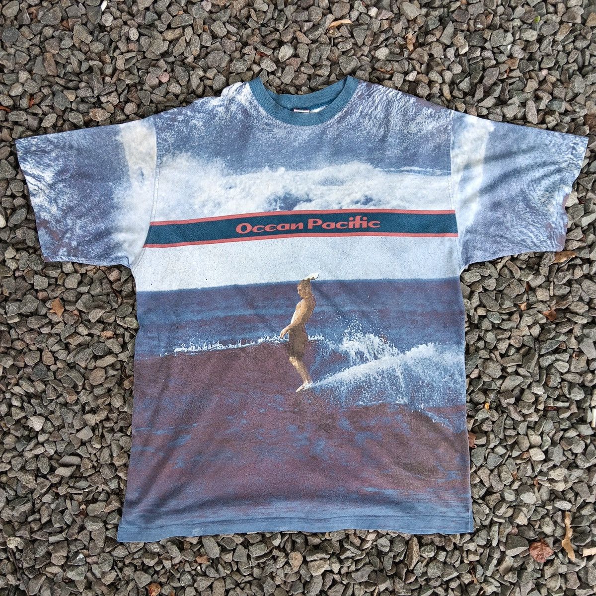 Vintage OCEAN PACIFIC AOP