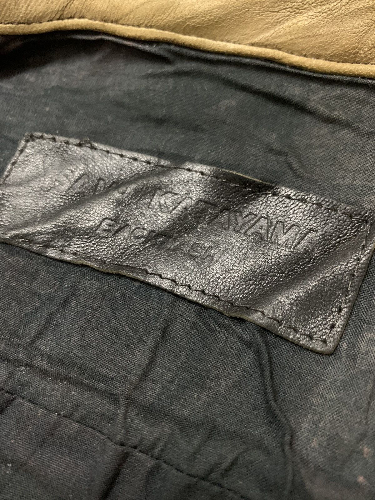 Isamu Katayama Backlash Isamu Katayama Backlash Cowhide Leather Jacket Size US XXS / EU 40 - 11 Thumbnail