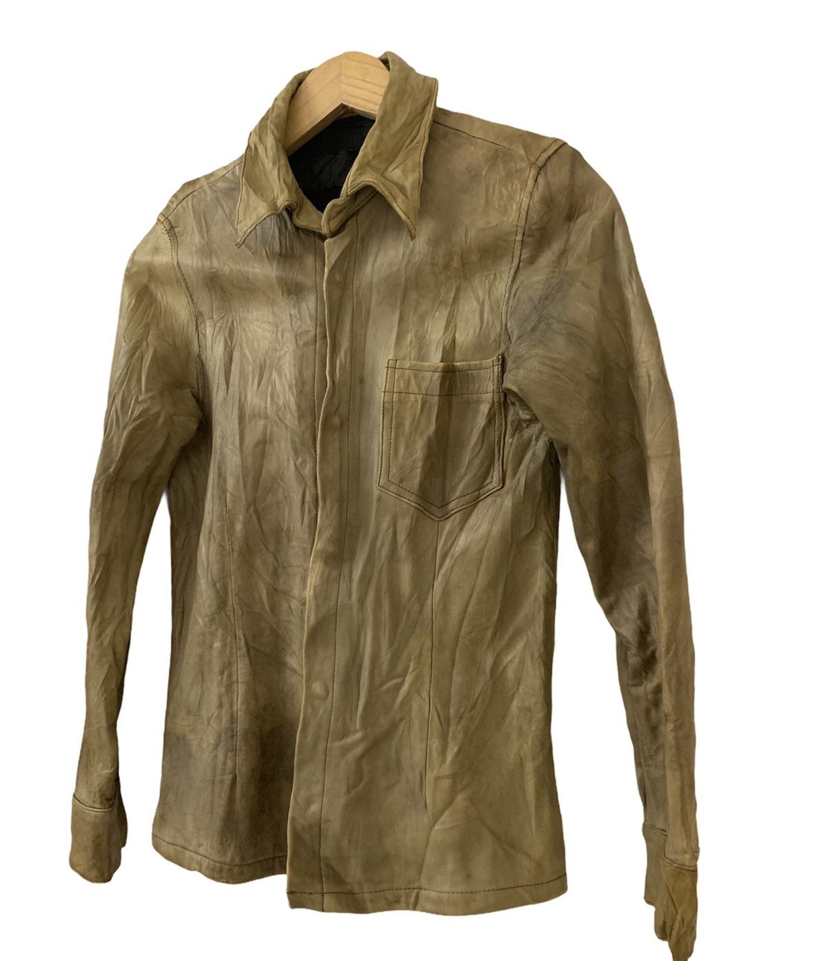 Isamu Katayama Backlash Isamu Katayama Backlash Cowhide Leather Jacket Size US XXS / EU 40 - 3 Thumbnail