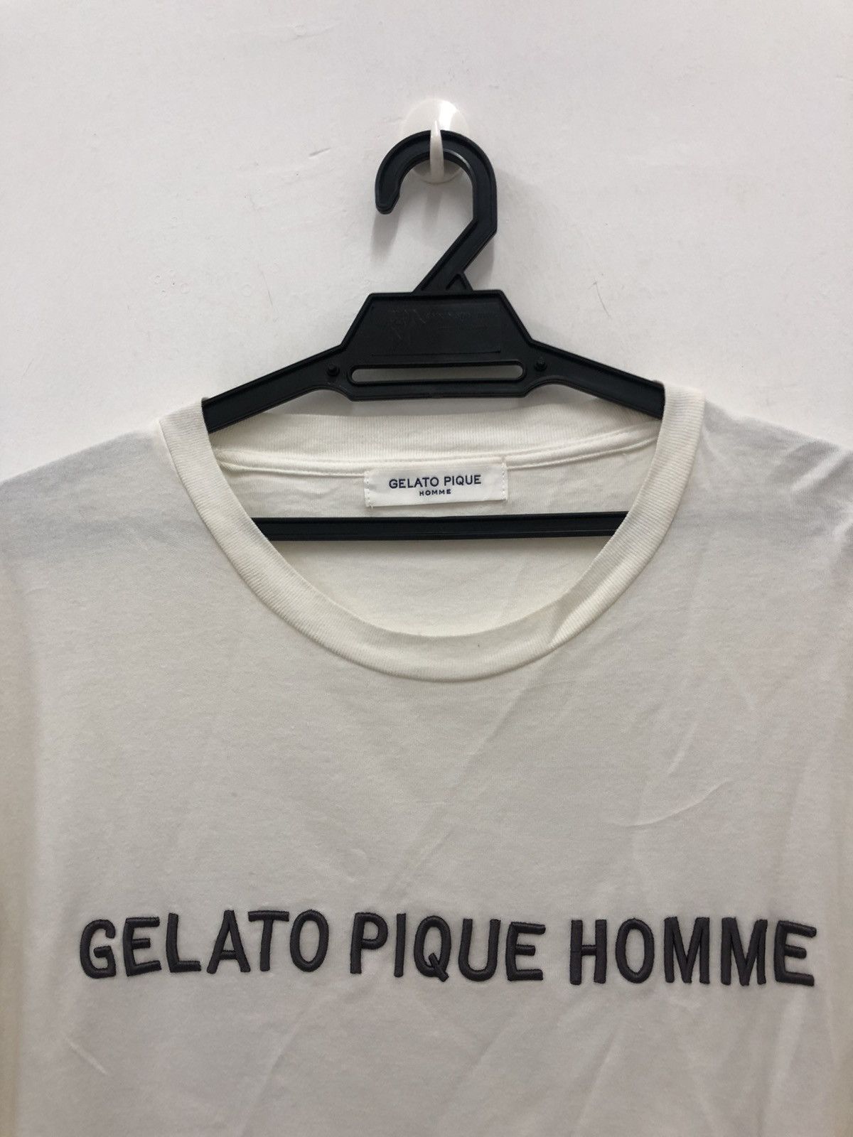 Japanese Brand GELATO PIQUE HOMME Japan Embroidered Spell Out Shirt Size US M / EU 48-50 / 2 - 2 Thumbnail