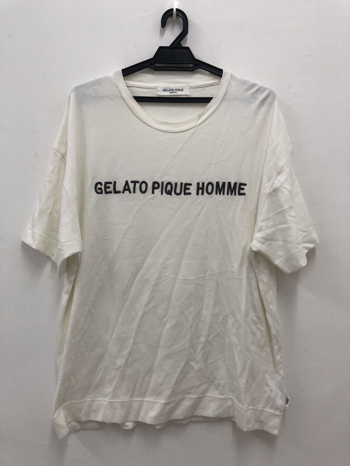 Japanese Brand GELATO PIQUE HOMME Japan Embroidered Spell Out Shirt Size US M / EU 48-50 / 2 - 1 Thumbnail
