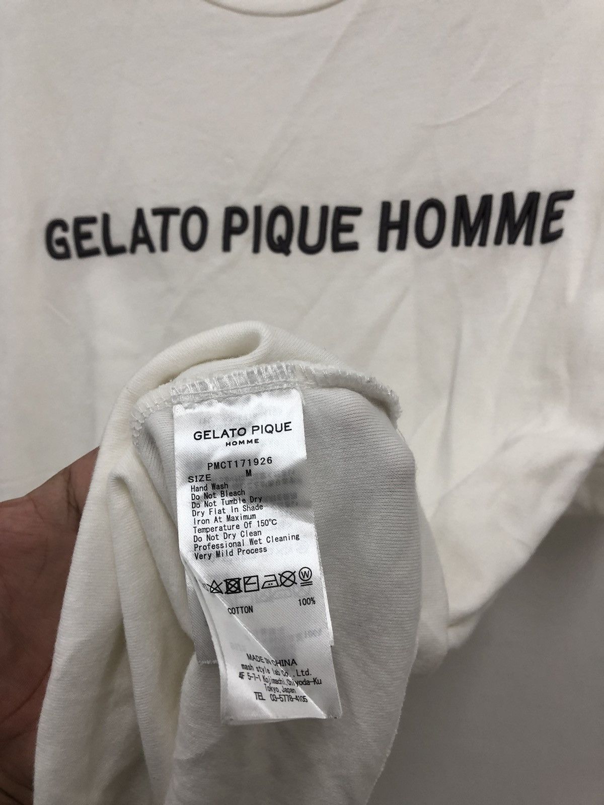 Japanese Brand GELATO PIQUE HOMME Japan Embroidered Spell Out Shirt Size US M / EU 48-50 / 2 - 4 Thumbnail