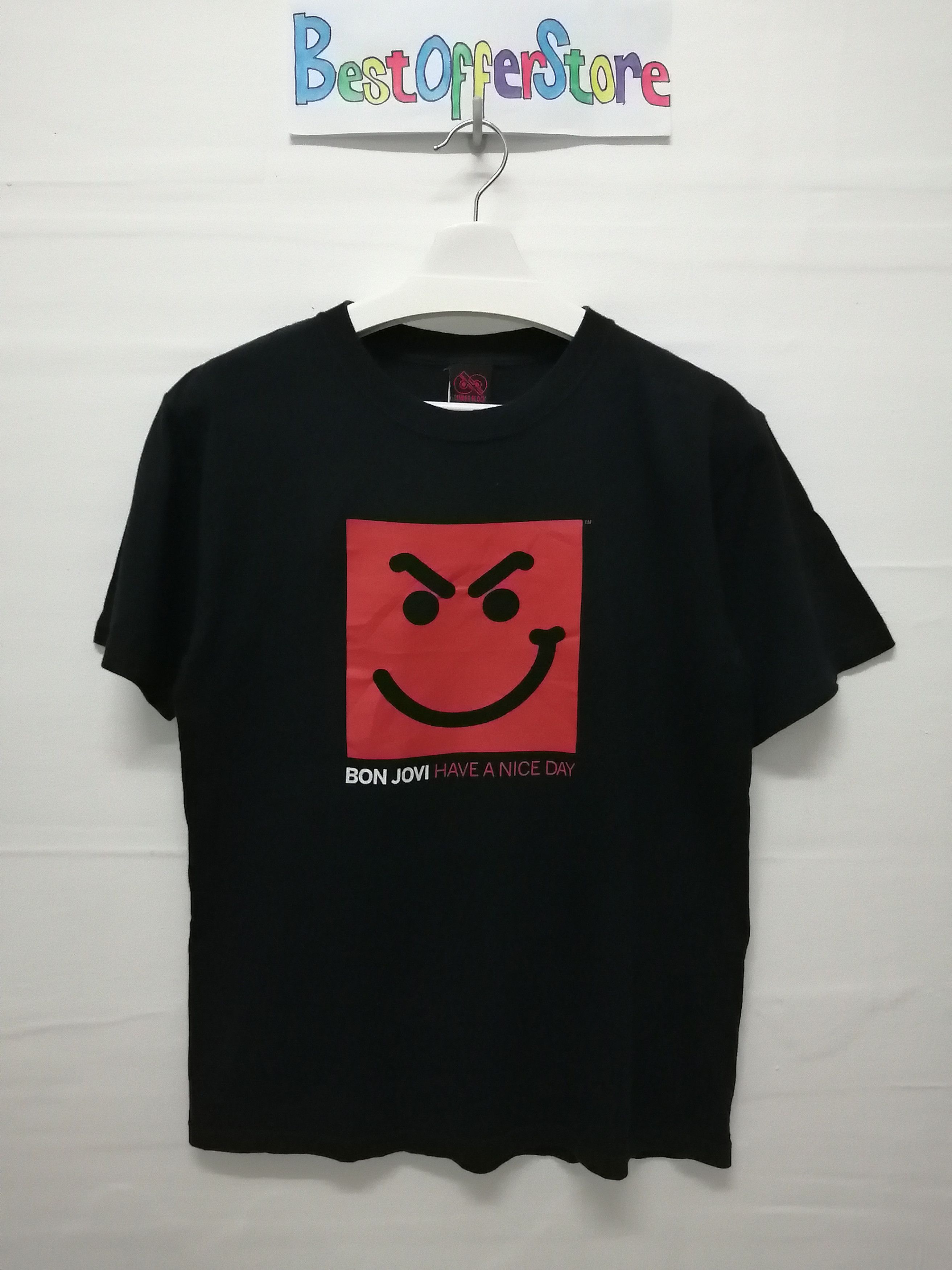 Band Tees Vintage BON JOVI Have A Nice Day Tshirt - Size M Size US M / EU 48-50 / 2 - 2 Thumbnail