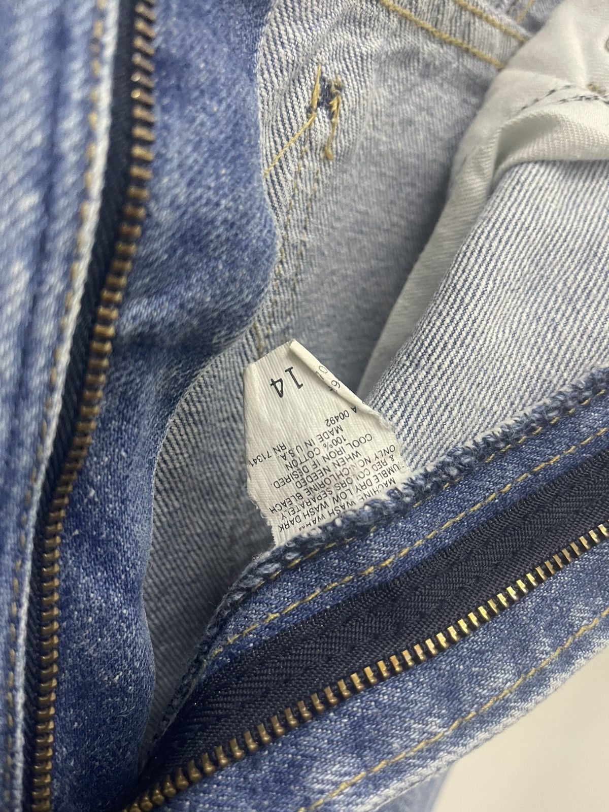 L.L. Bean Rare Vintage LL BEAN United Garment Workers America Jeans Size US 30 / EU 46 - 10 Thumbnail