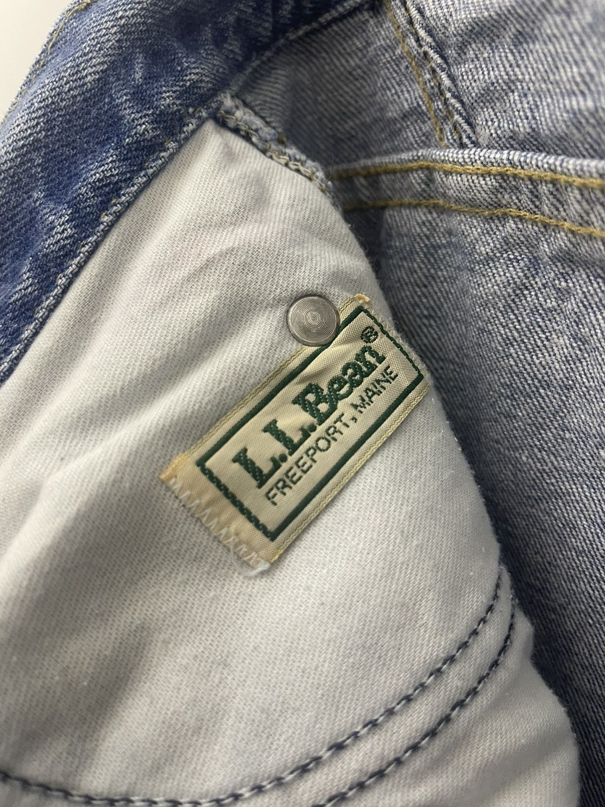L.L. Bean Rare Vintage LL BEAN United Garment Workers America Jeans Size US 30 / EU 46 - 9 Thumbnail