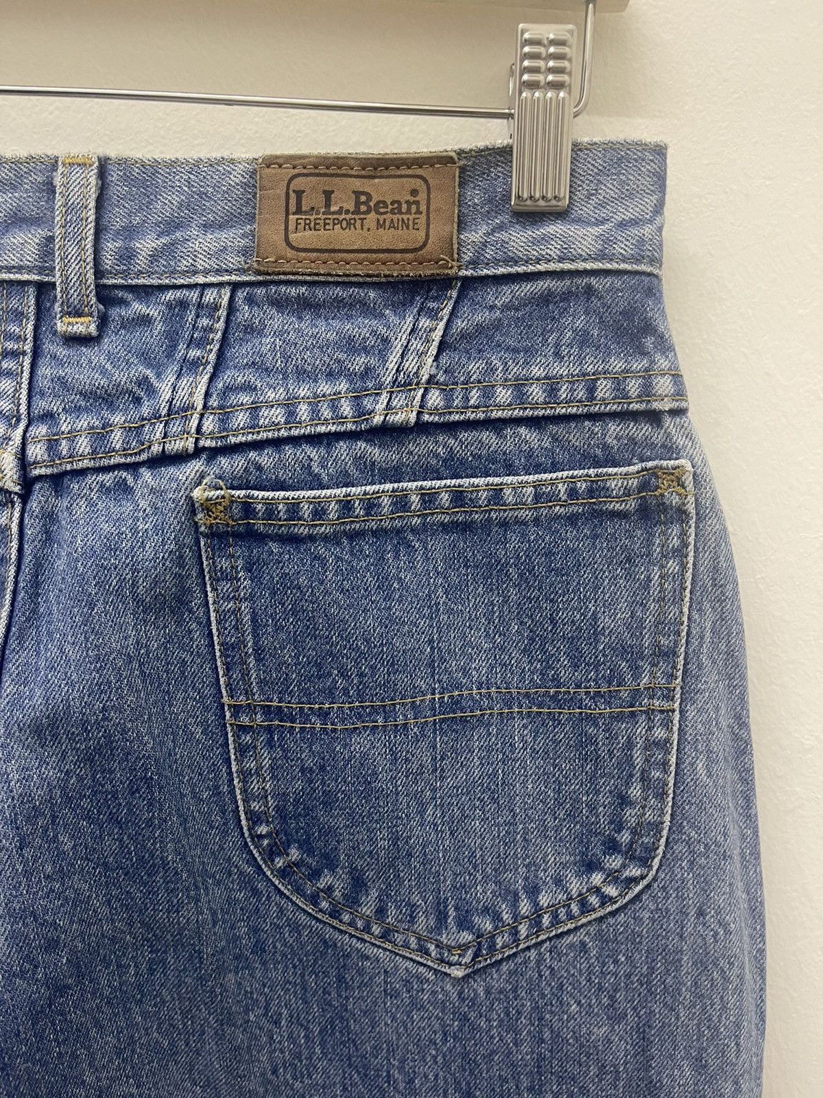 L.L. Bean Rare Vintage LL BEAN United Garment Workers America Jeans Size US 30 / EU 46 - 4 Thumbnail