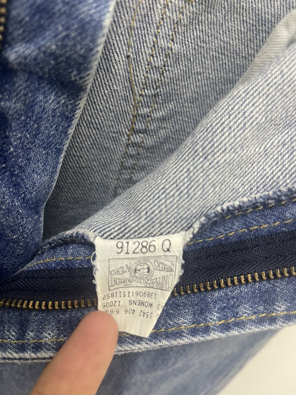 L.L. Bean Rare Vintage LL BEAN United Garment Workers America Jeans Size US 30 / EU 46 - 11 Thumbnail