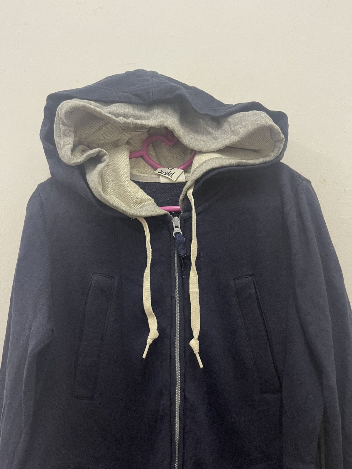 X-Girl Rare Vintage X-GIRL Spell Out Double Hooded Size S / US 4 / IT 40 - 7 Thumbnail