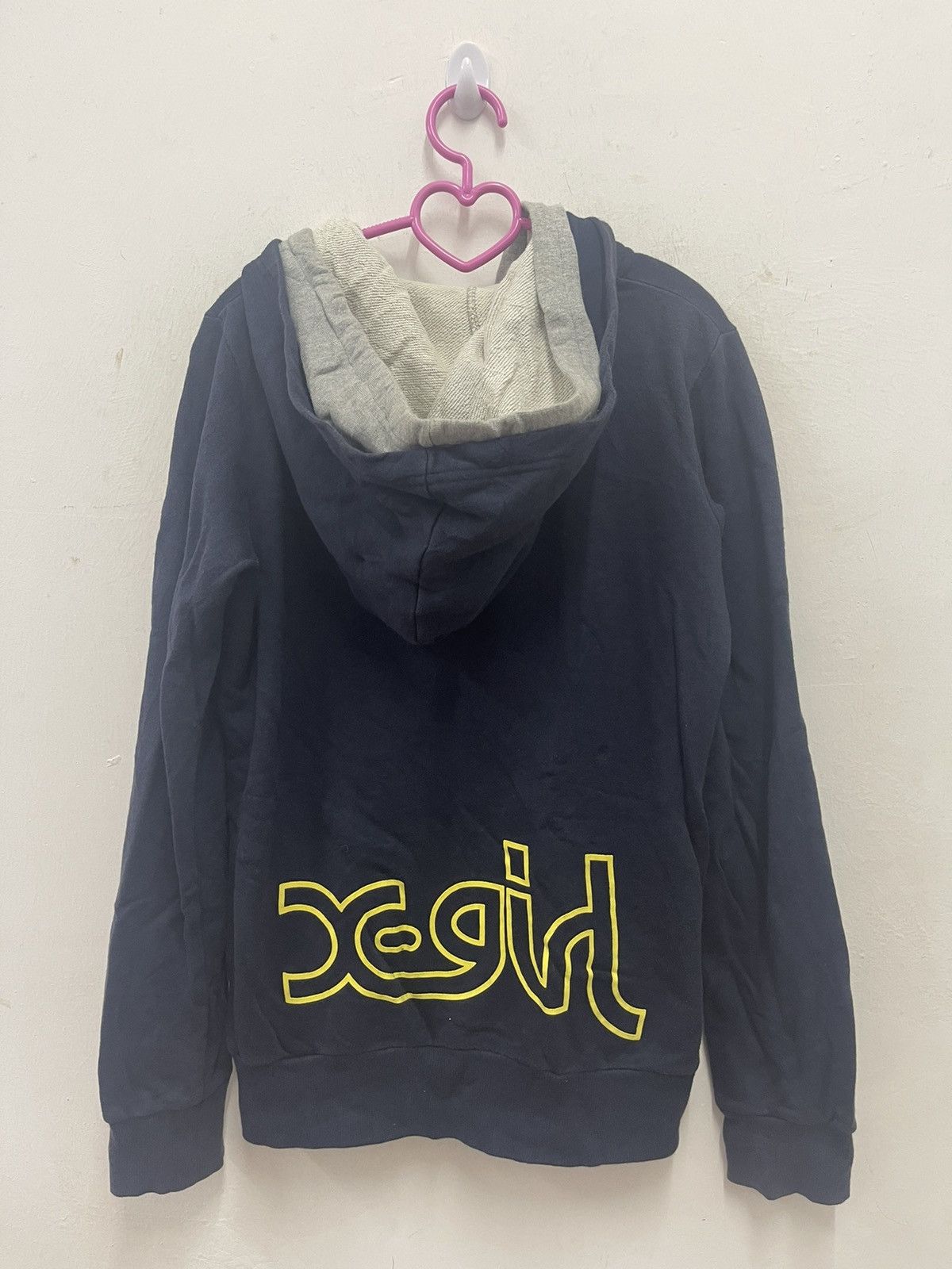 X-Girl Rare Vintage X-GIRL Spell Out Double Hooded Size S / US 4 / IT 40 - 1 Thumbnail
