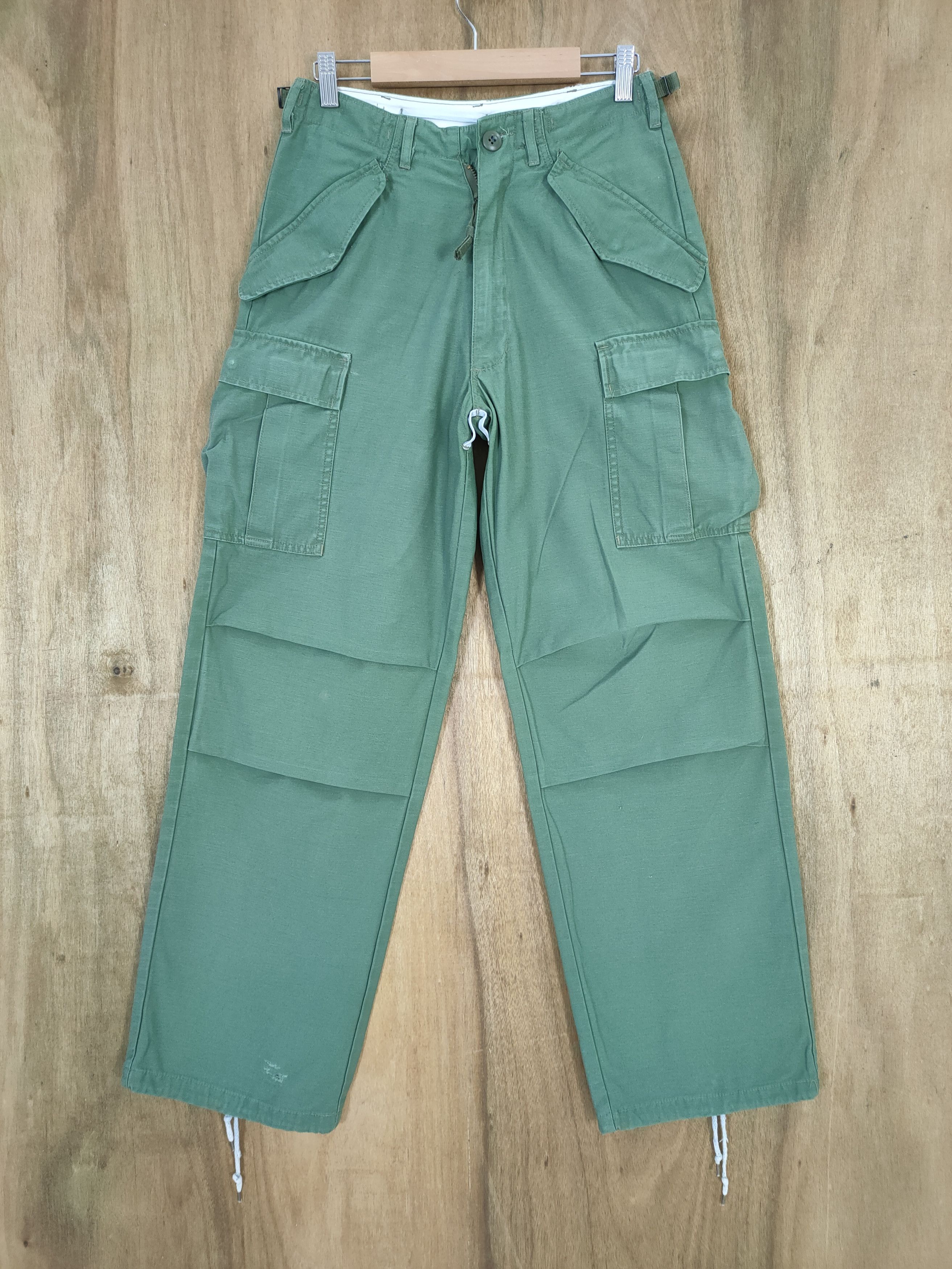 Japanese Brand VINTAGE TALON ZIP BONDAGE CARGO PANTS Size US 27 - 13 Thumbnail