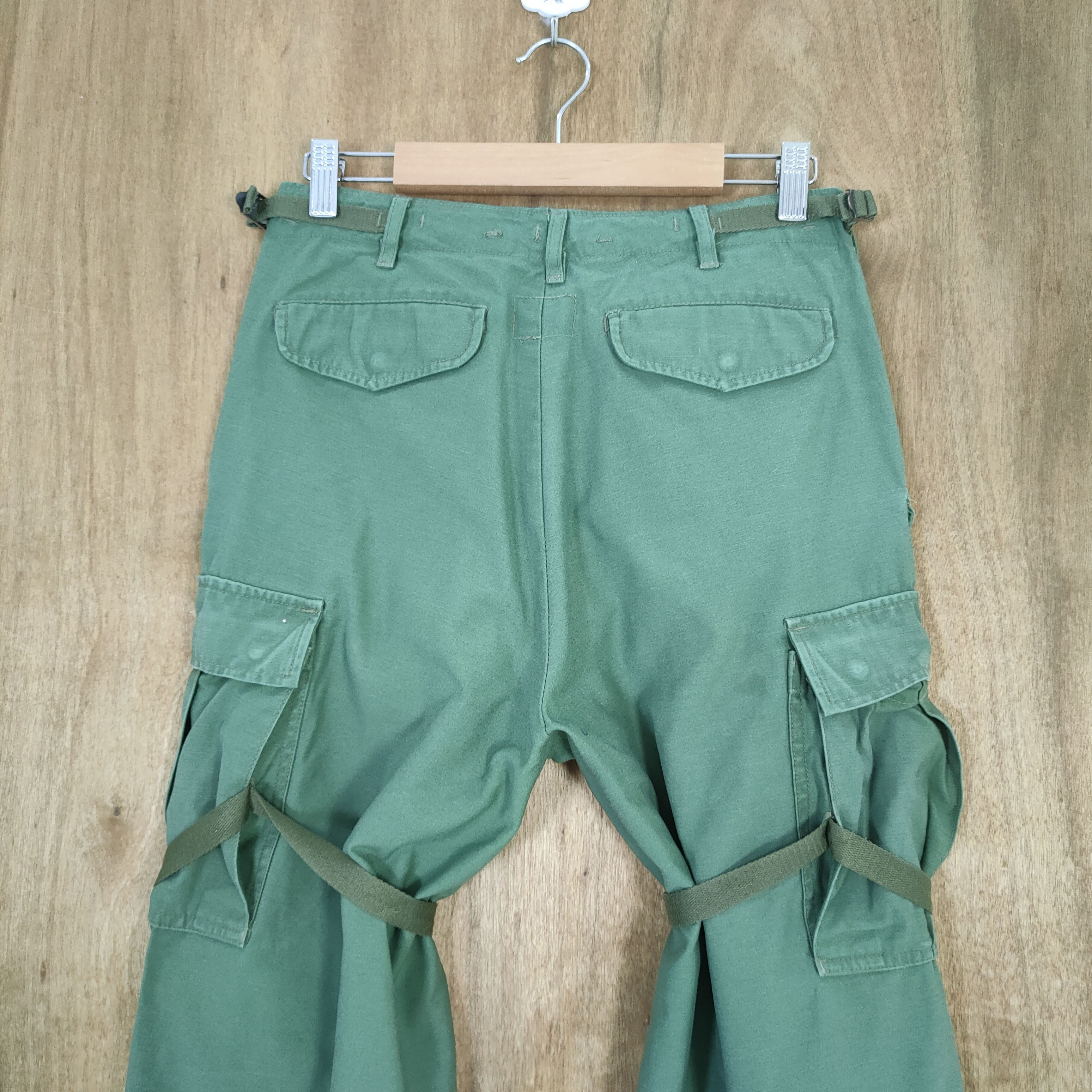 Japanese Brand VINTAGE TALON ZIP BONDAGE CARGO PANTS Size US 27 - 8 Thumbnail