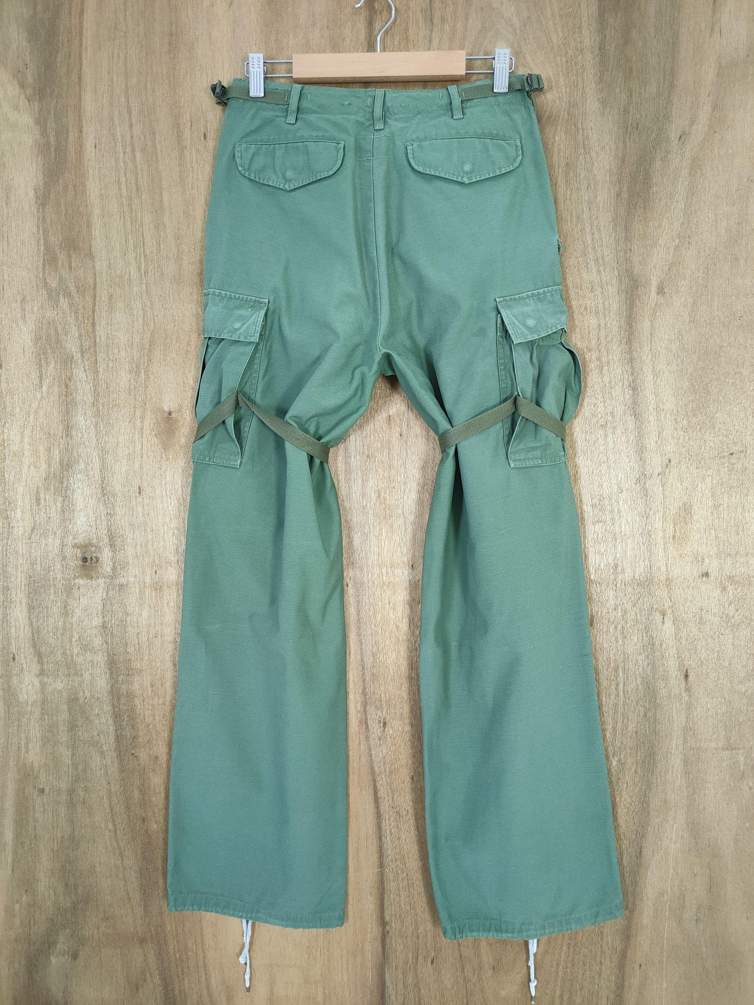 Japanese Brand VINTAGE TALON ZIP BONDAGE CARGO PANTS Size US 27 - 7 Thumbnail