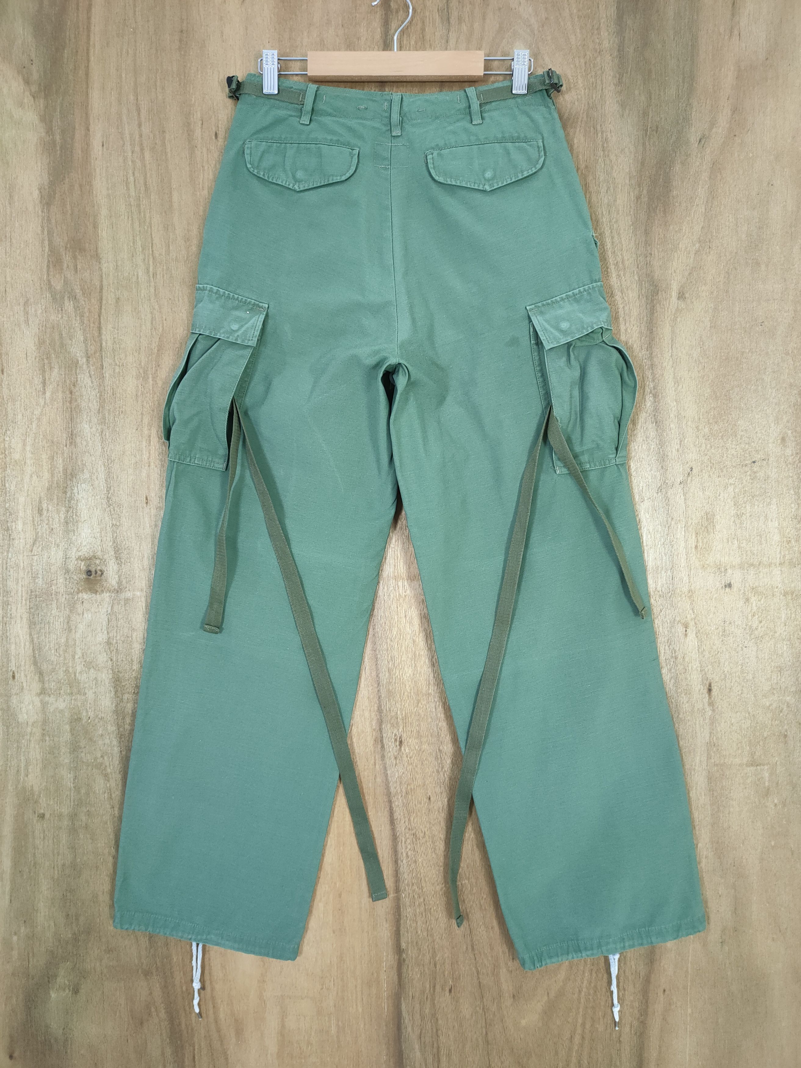 Japanese Brand VINTAGE TALON ZIP BONDAGE CARGO PANTS Size US 27 - 12 Thumbnail
