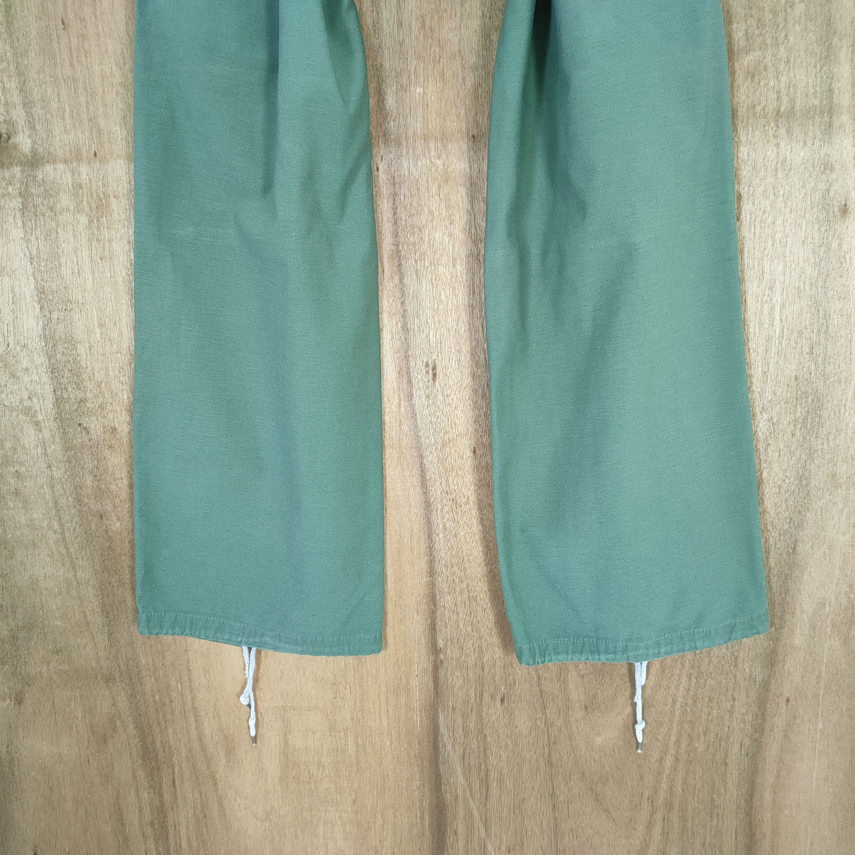 Japanese Brand VINTAGE TALON ZIP BONDAGE CARGO PANTS Size US 27 - 9 Thumbnail