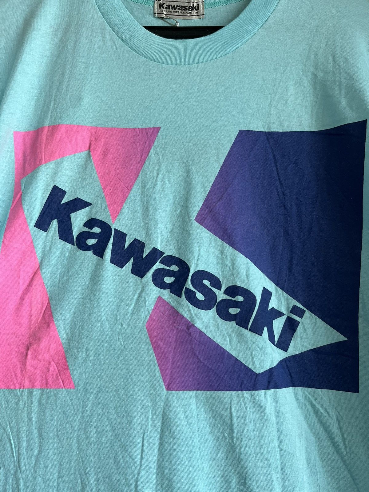 Vintage Kawasaki ft28 Size US L / EU 52-54 / 3 - 2 Thumbnail