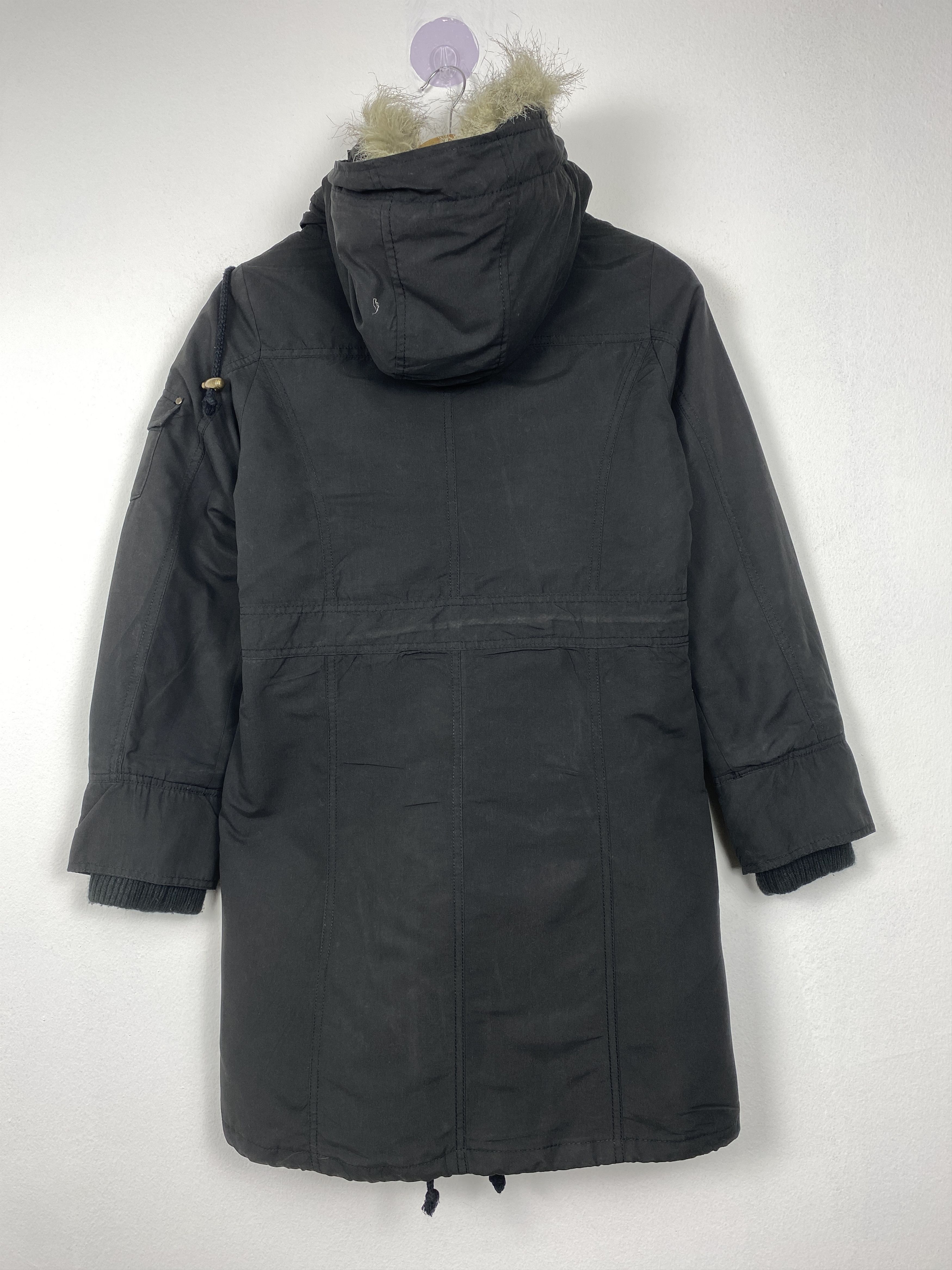 Japanese Brand Vintage Colza Quilted Lining Hoodie Long Jacket J1156 Size US S / EU 44-46 / 1 - 9 Thumbnail
