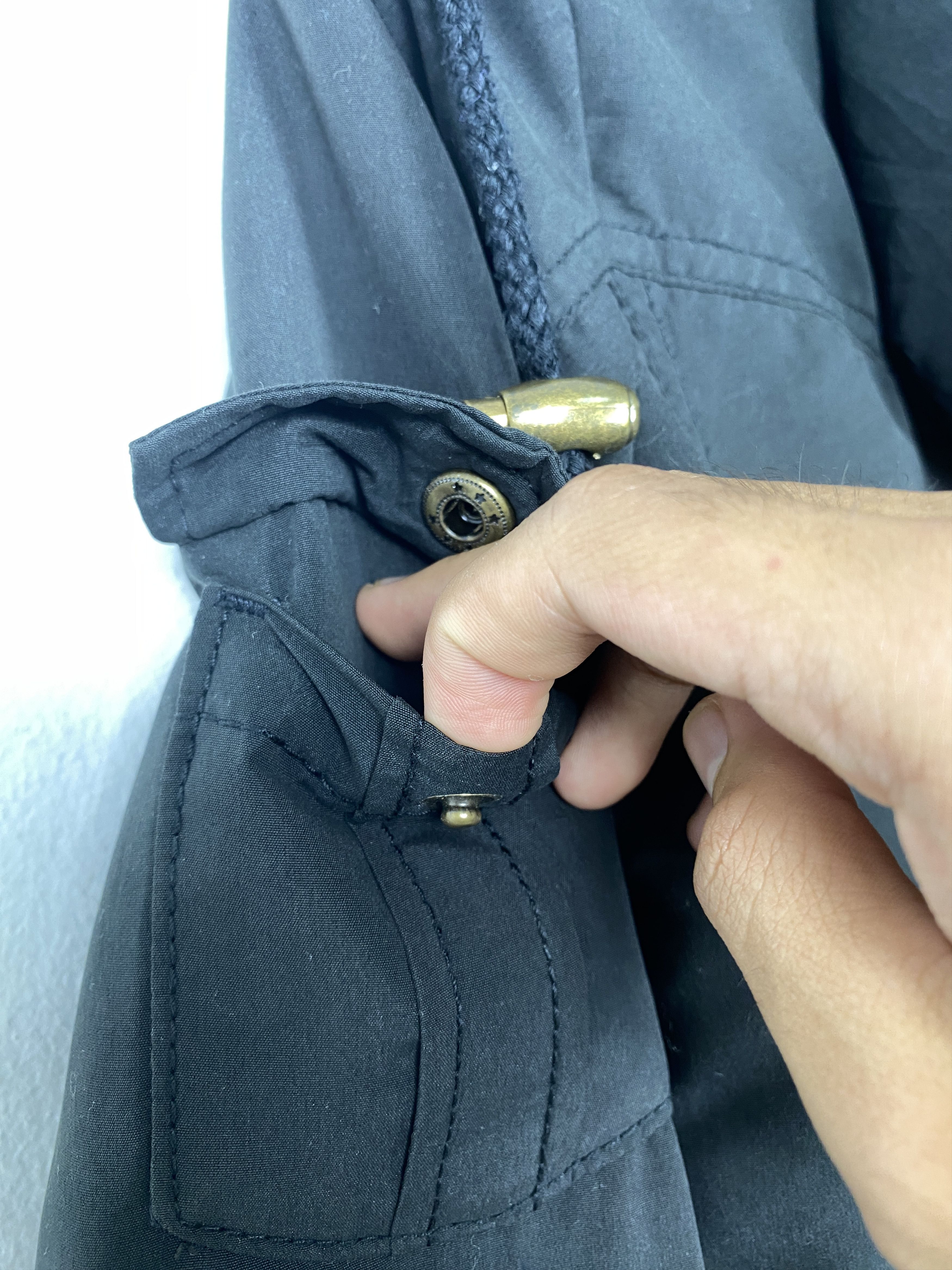 Japanese Brand Vintage Colza Quilted Lining Hoodie Long Jacket J1156 Size US S / EU 44-46 / 1 - 10 Thumbnail