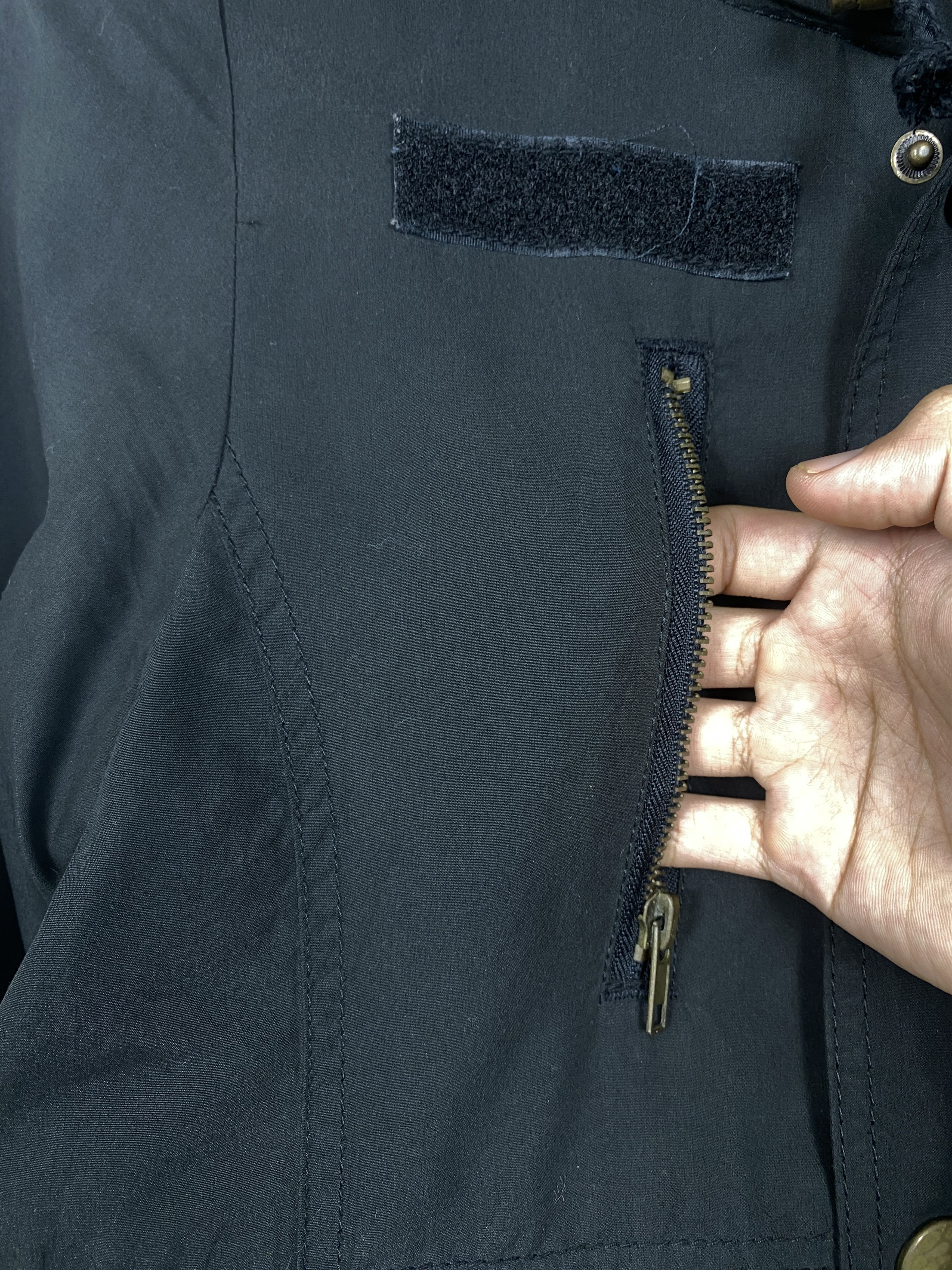 Japanese Brand Vintage Colza Quilted Lining Hoodie Long Jacket J1156 Size US S / EU 44-46 / 1 - 5 Thumbnail