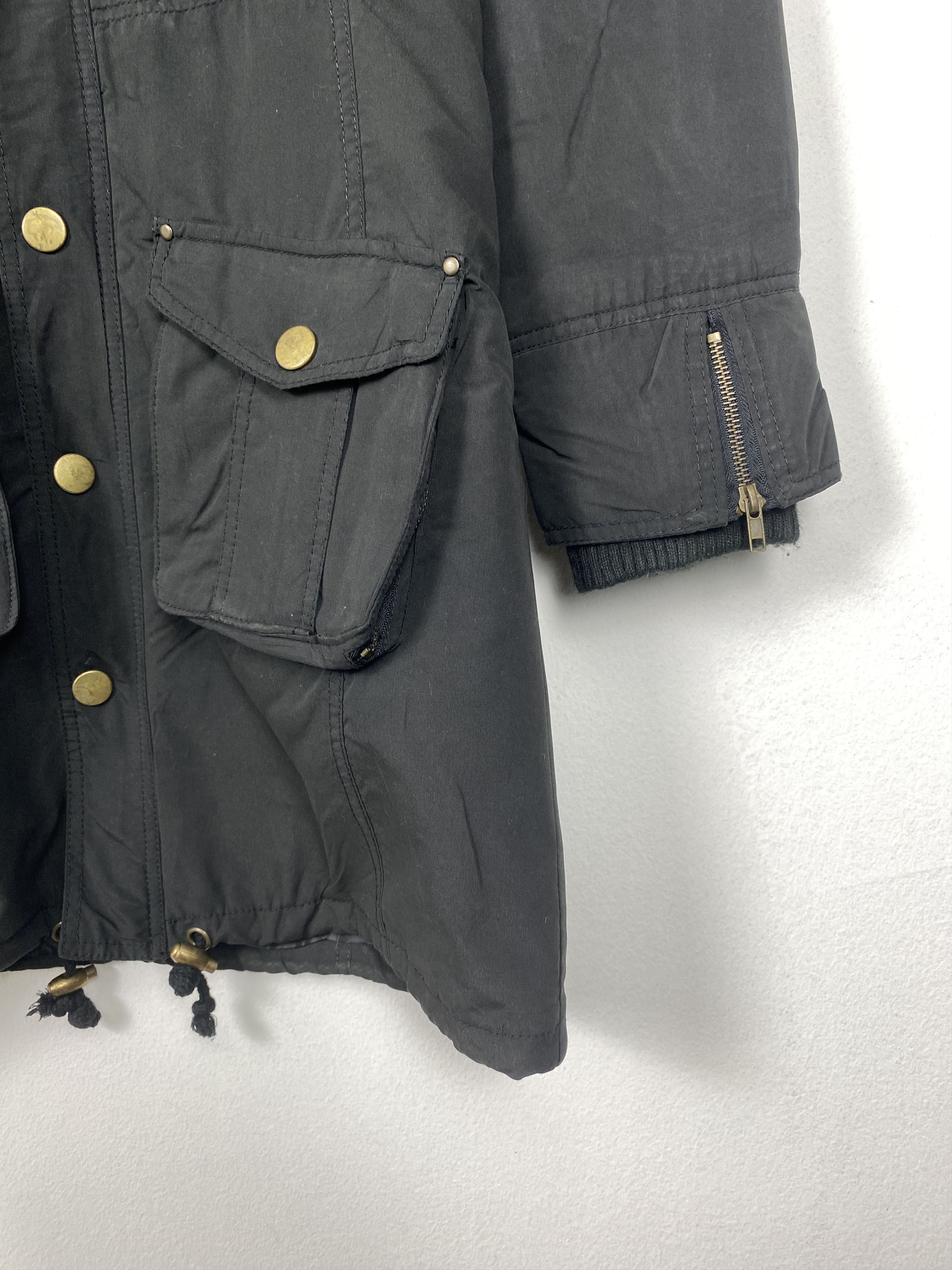 Japanese Brand Vintage Colza Quilted Lining Hoodie Long Jacket J1156 Size US S / EU 44-46 / 1 - 4 Thumbnail