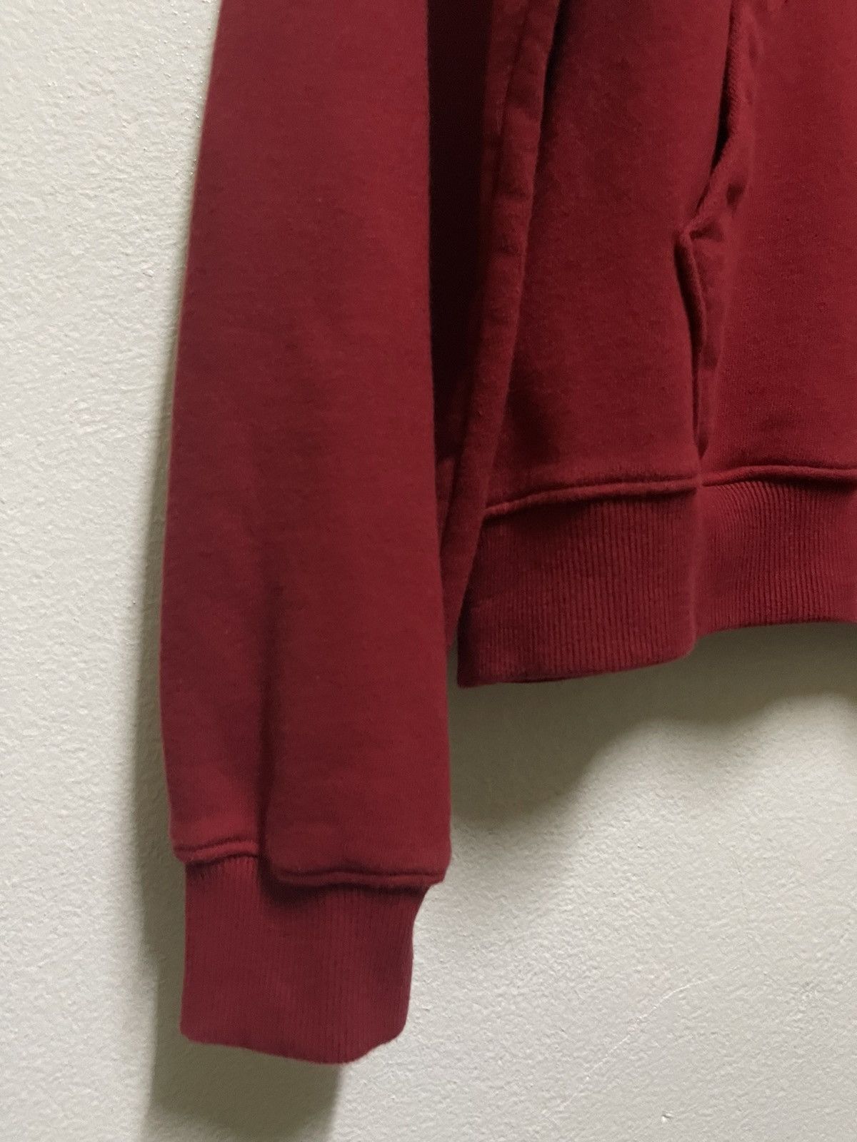 Japanese Brand Unisex Knit Sleeve Sweatshirt Red Size US L / EU 52-54 / 3 - 4 Thumbnail