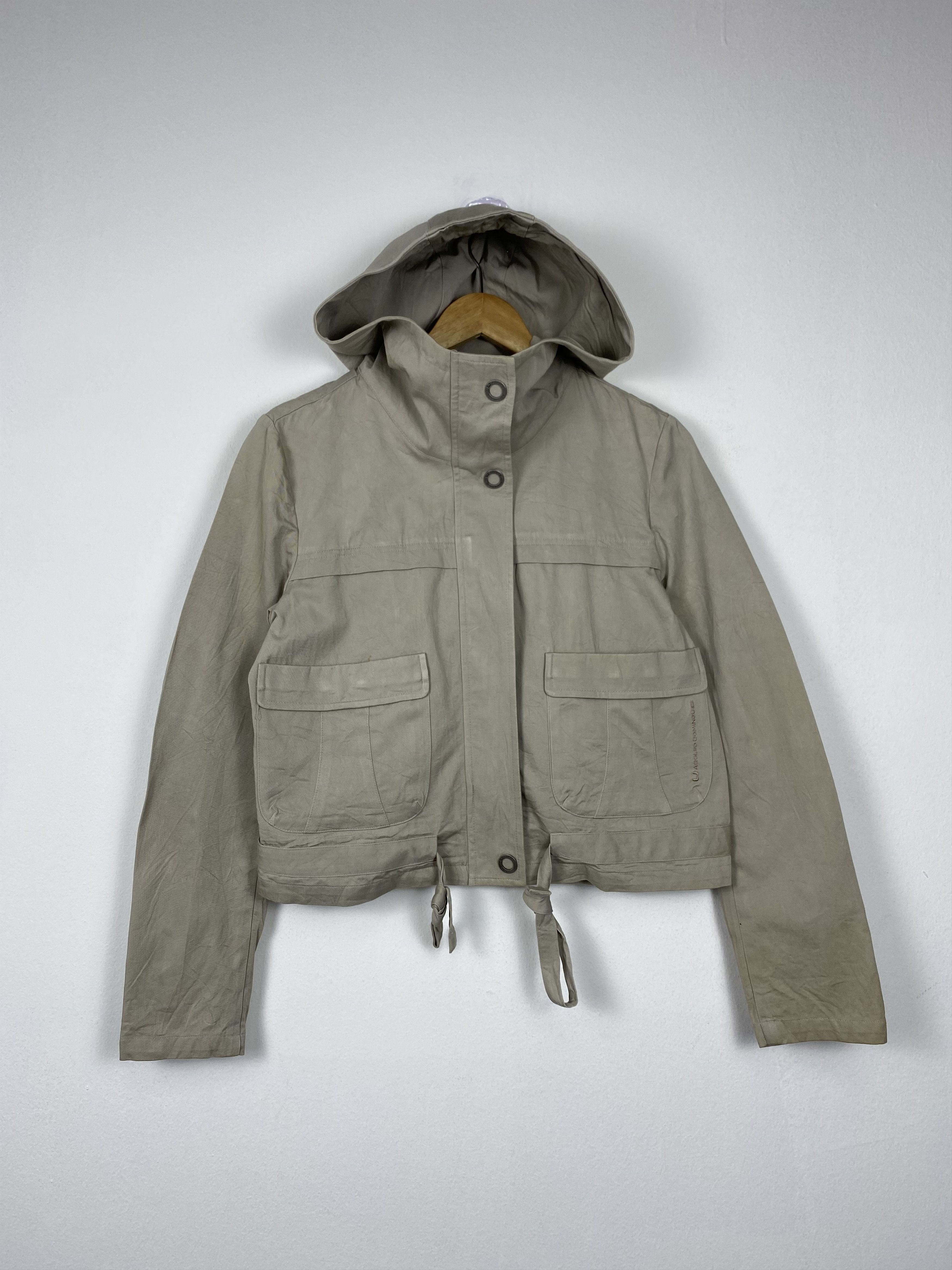 Adolfo Dominguez Vintage ADOLFO DOMINGUEZ Hoodie Jacket J1136 Size US S / EU 44-46 / 1 - 1 Thumbnail