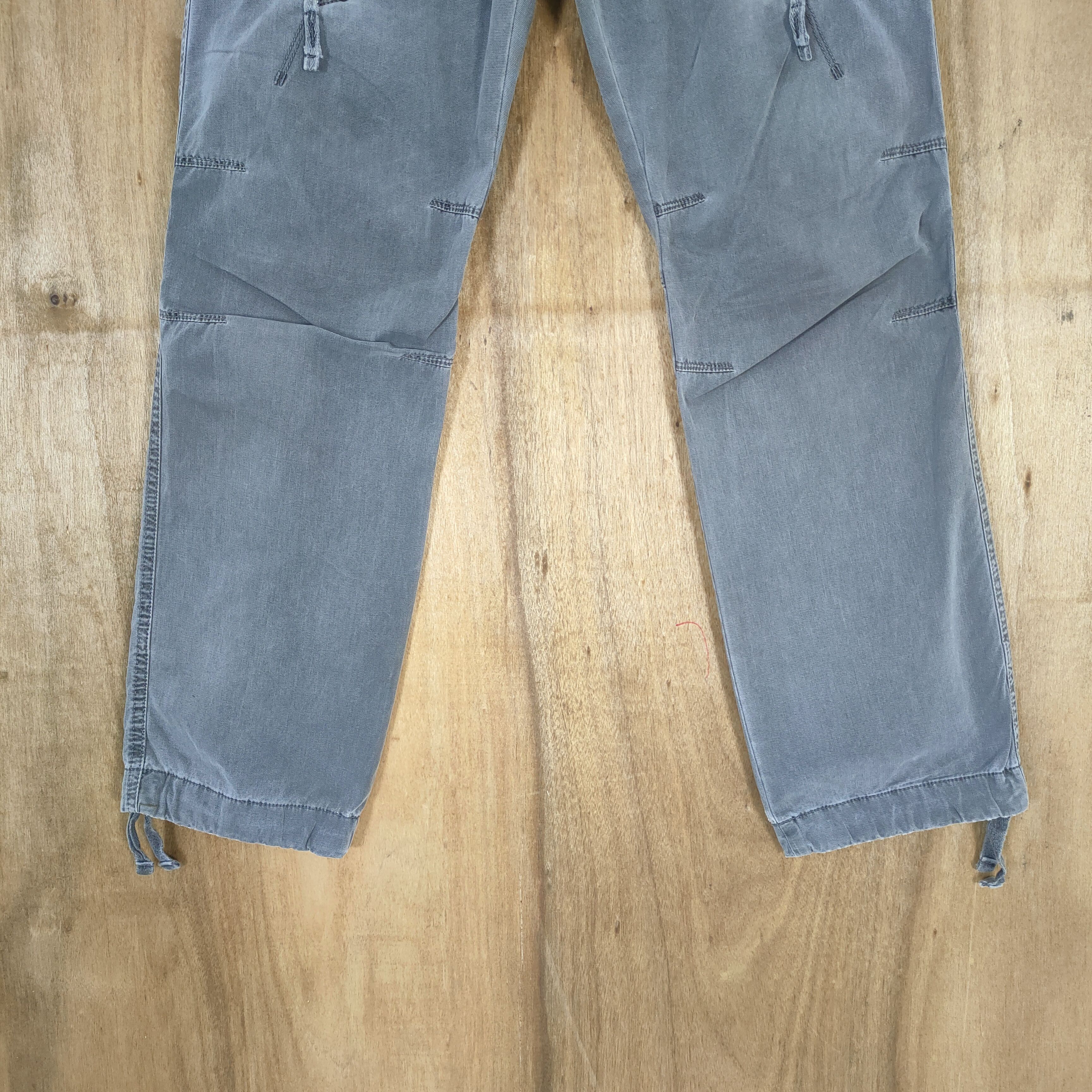 Japanese Brand VINTAGE JAPANESE BRAND FADED BLACK CARGO PANTS Size US 30 / EU 46 - 3 Thumbnail